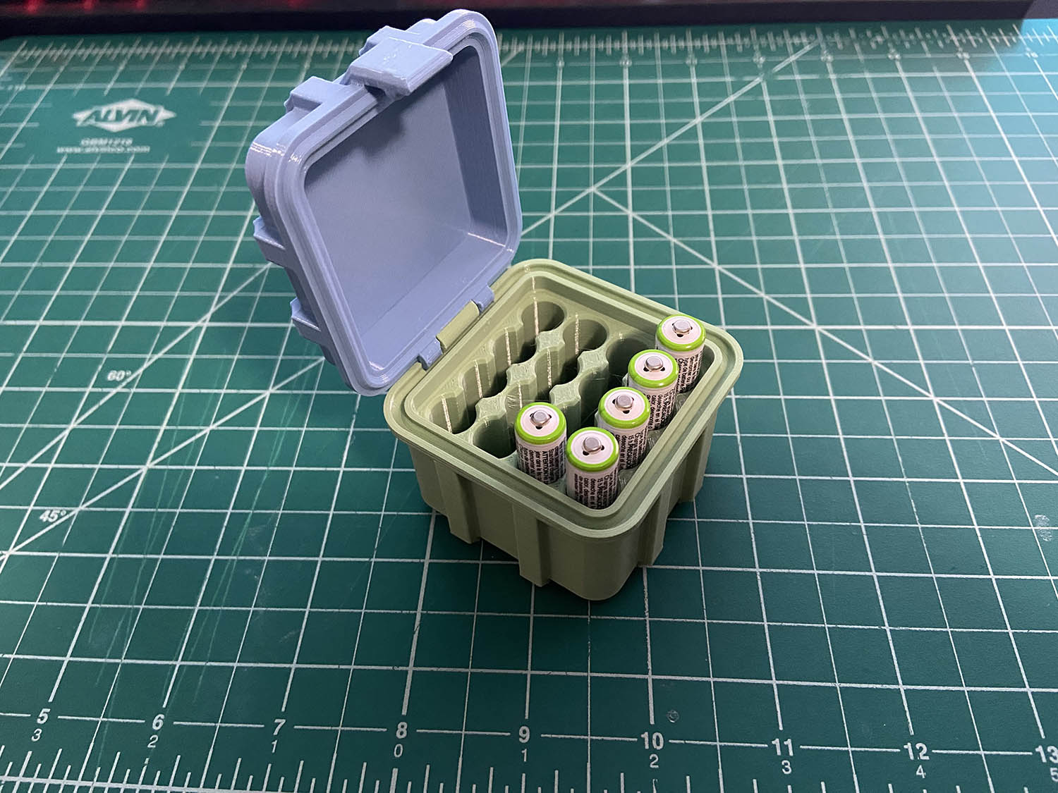 AAA Battery Storage Box