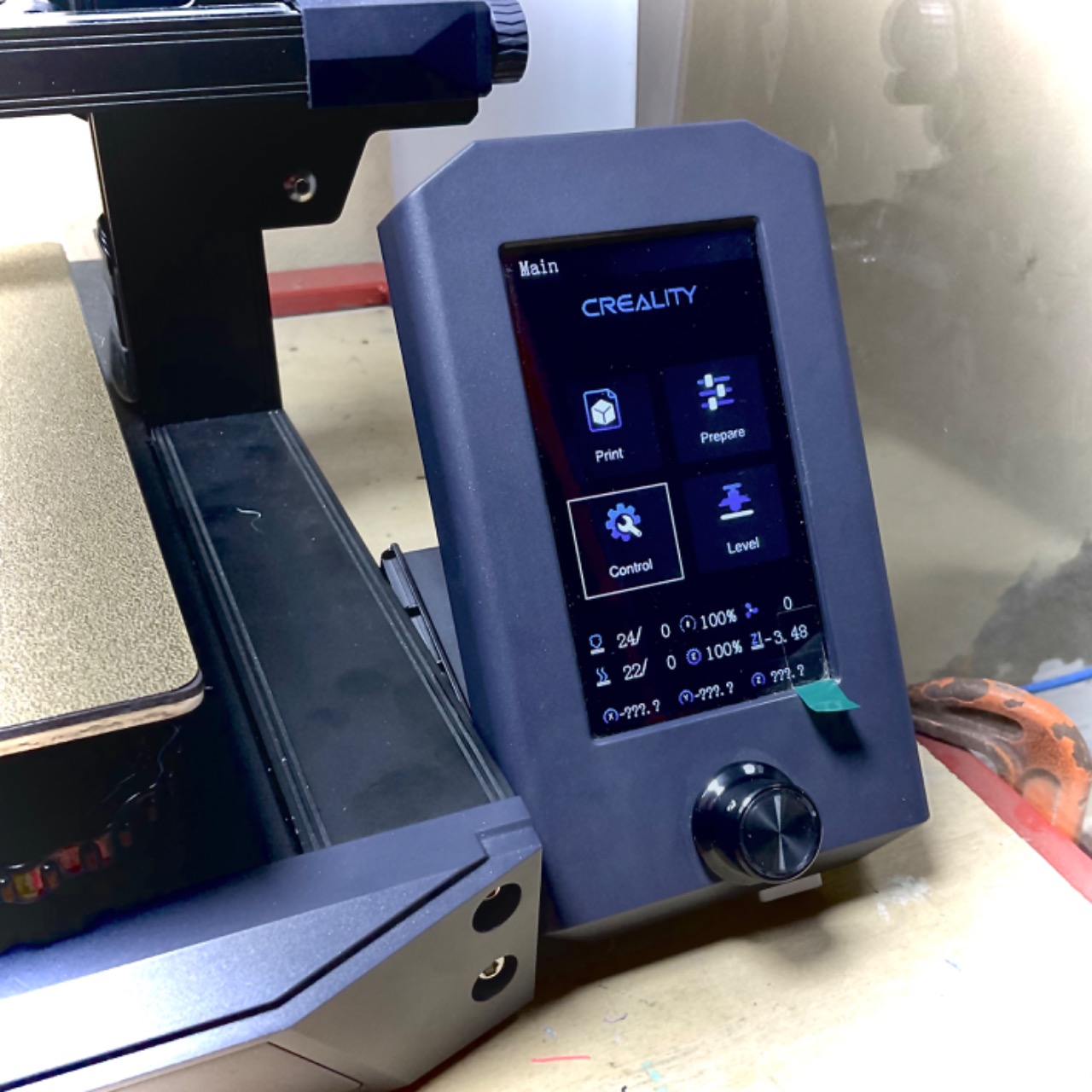 Ender 3 S1 display bracket display mount