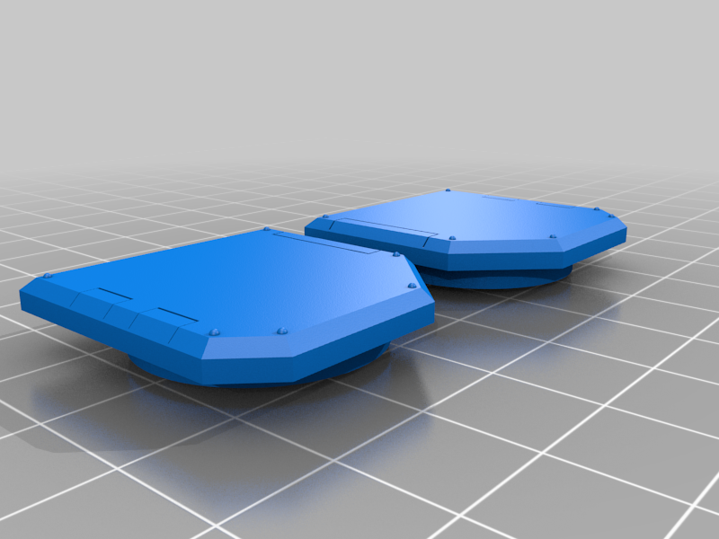Sicaran Tank Sponson Inserts, Blank