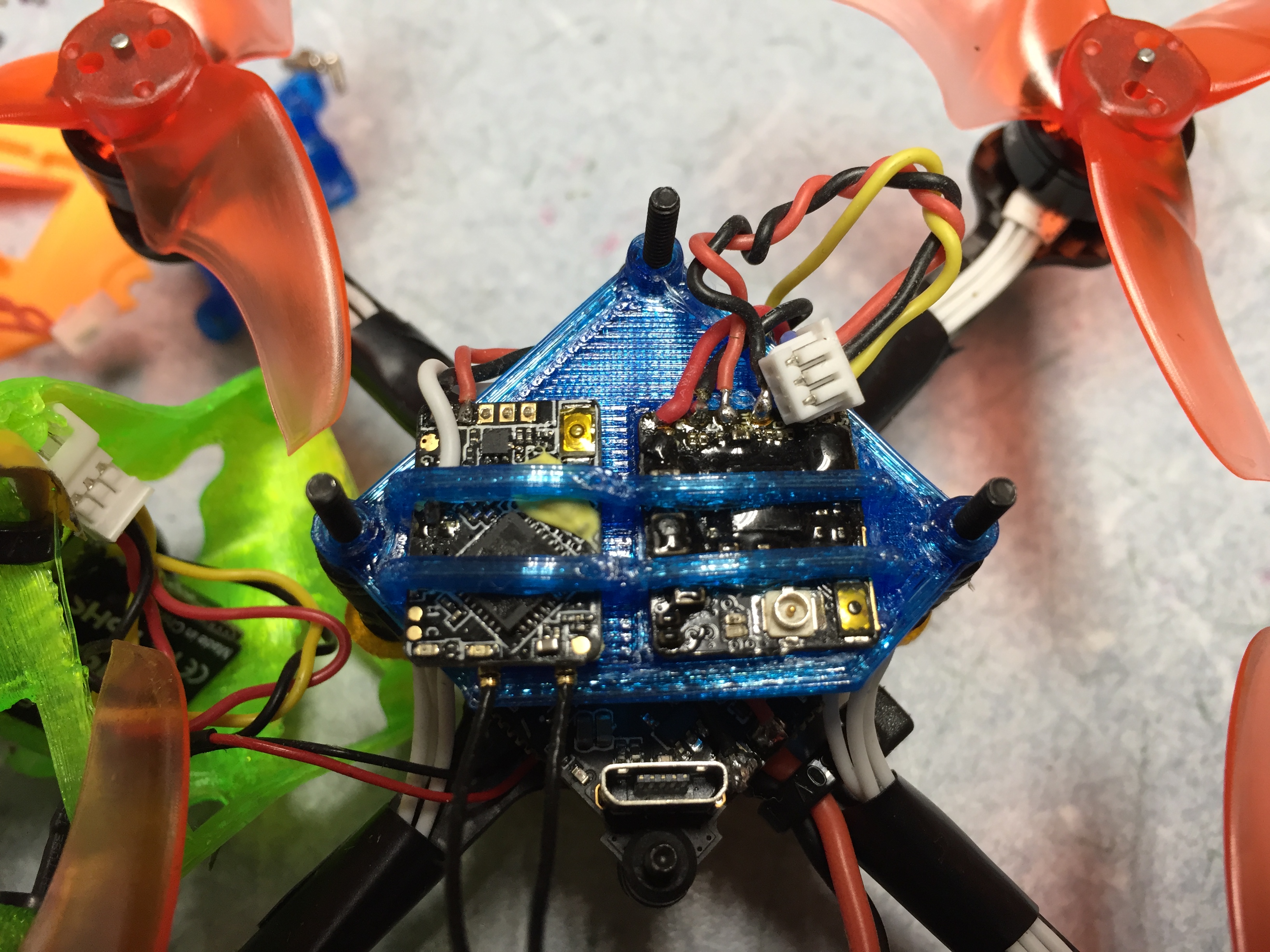 Toothpick/Whoop TBS Nano 32 VTX and R-XSR mount