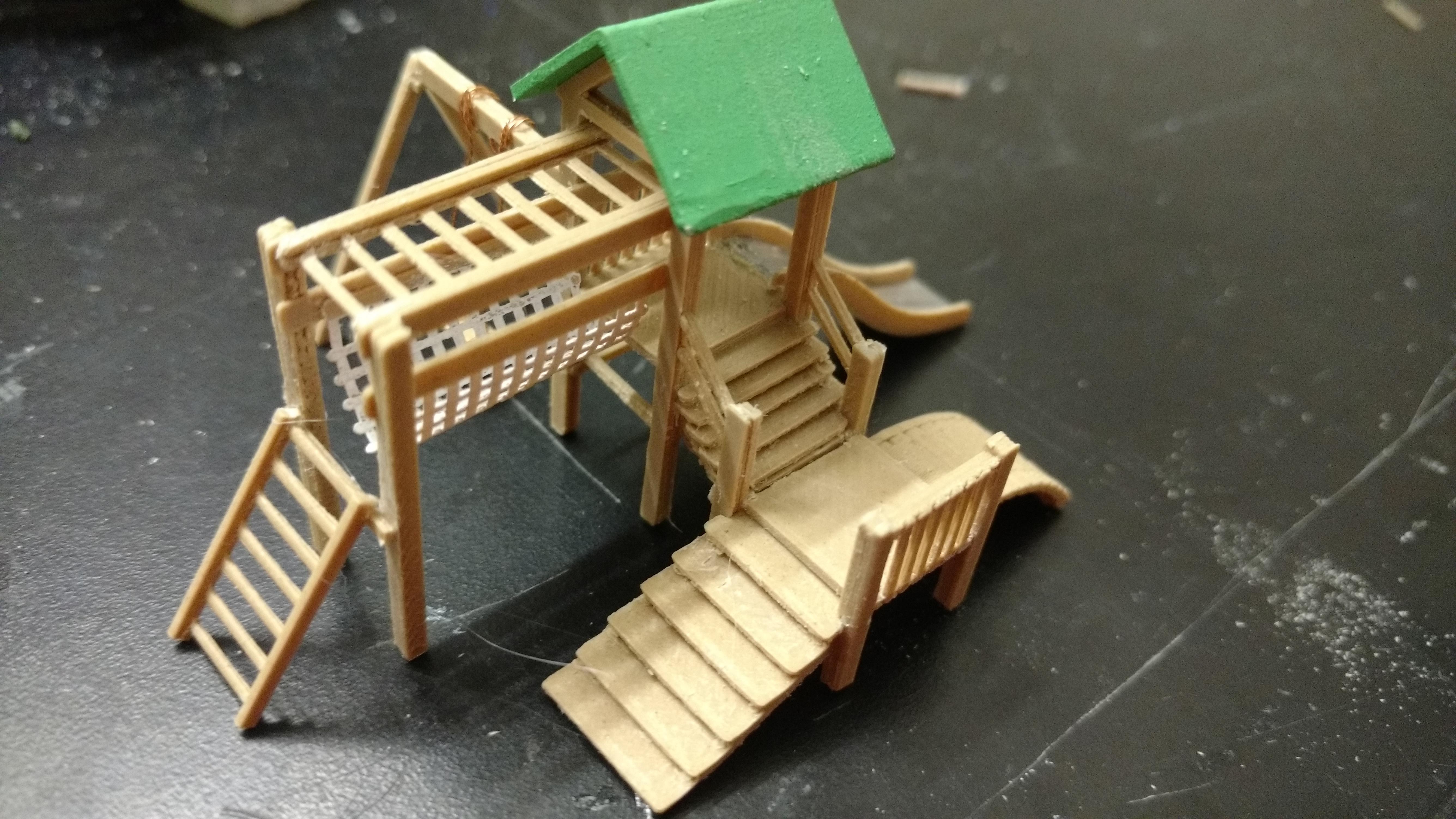 H0 playground 1/87 scale