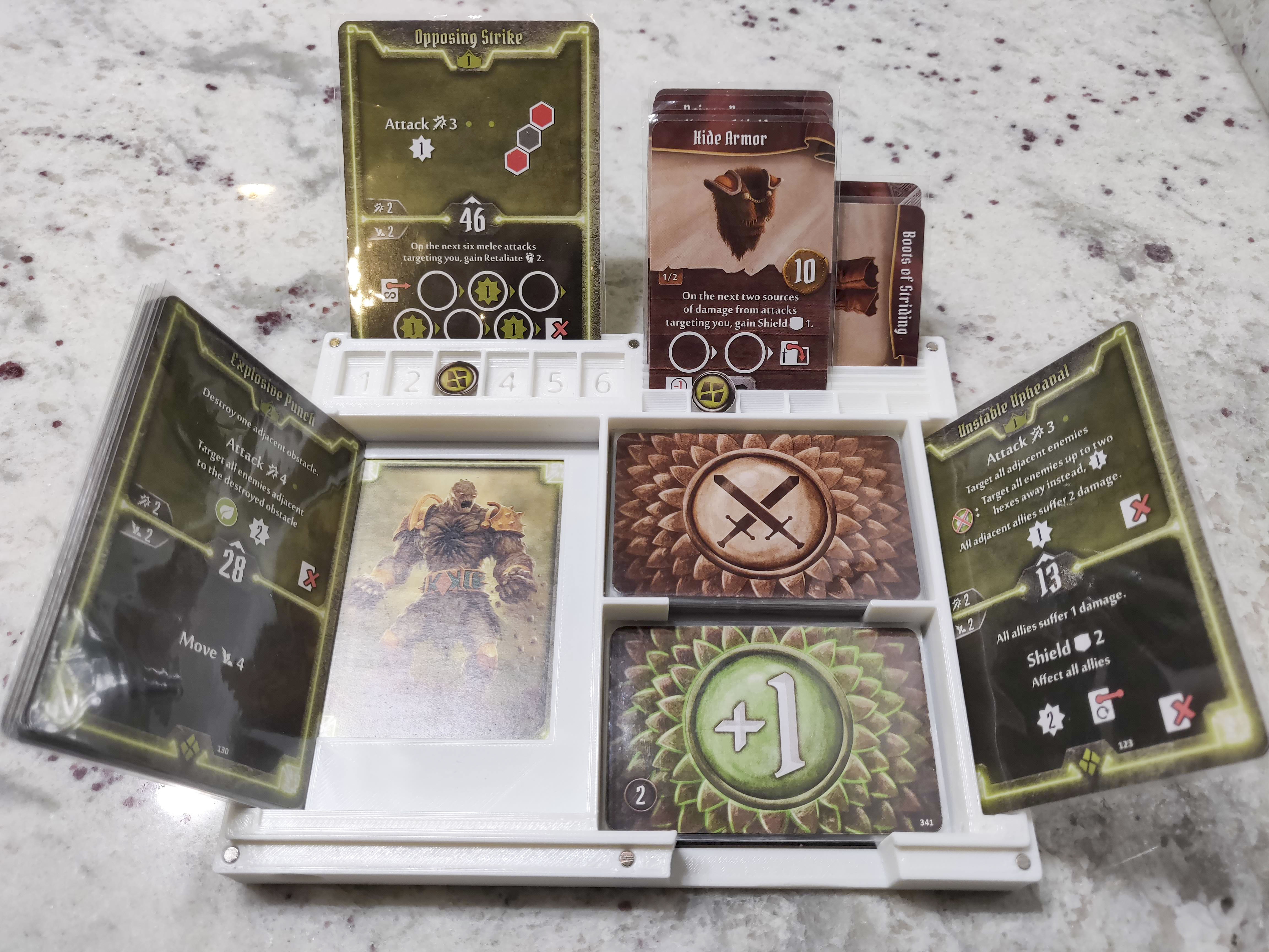 MagBox Dashboard and Storage for Gloomhaven