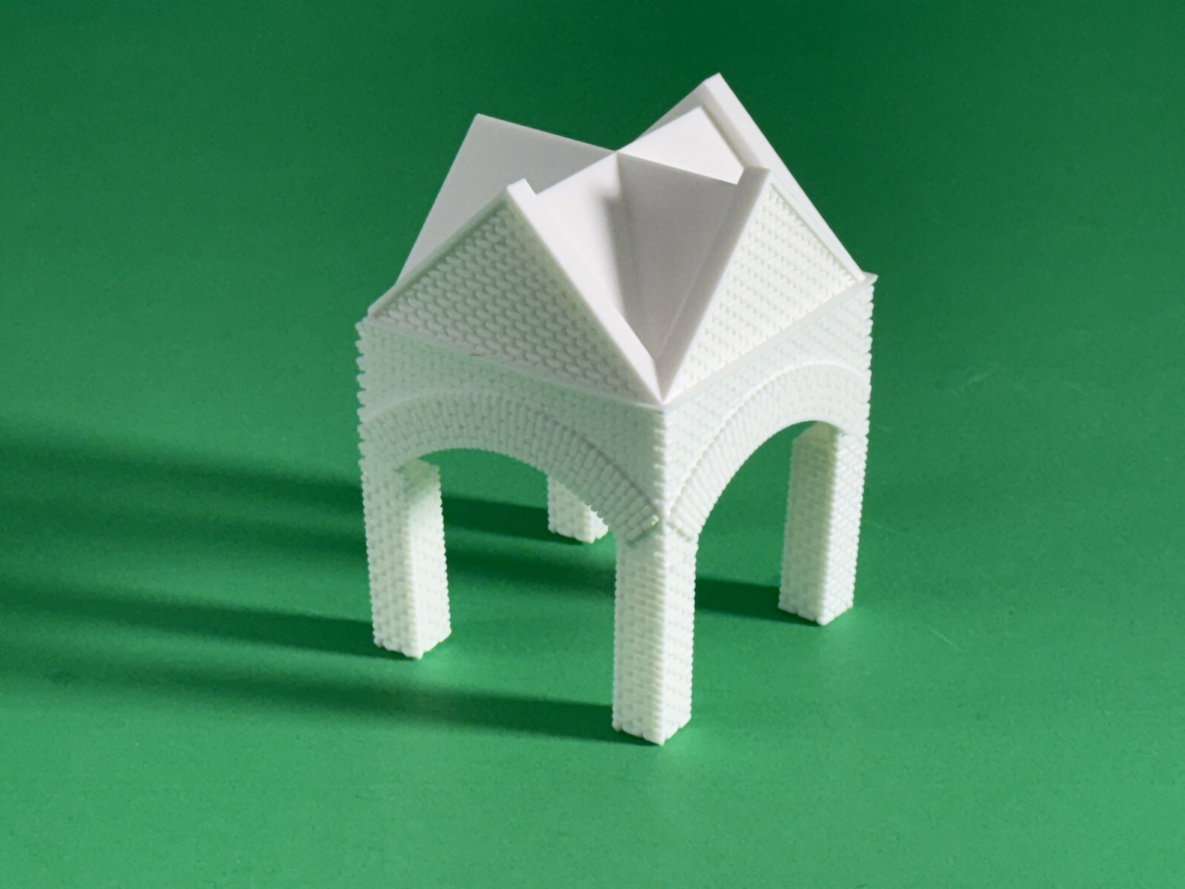 MODULAR BRICK ENTRANCE 1:87 HO SCALE