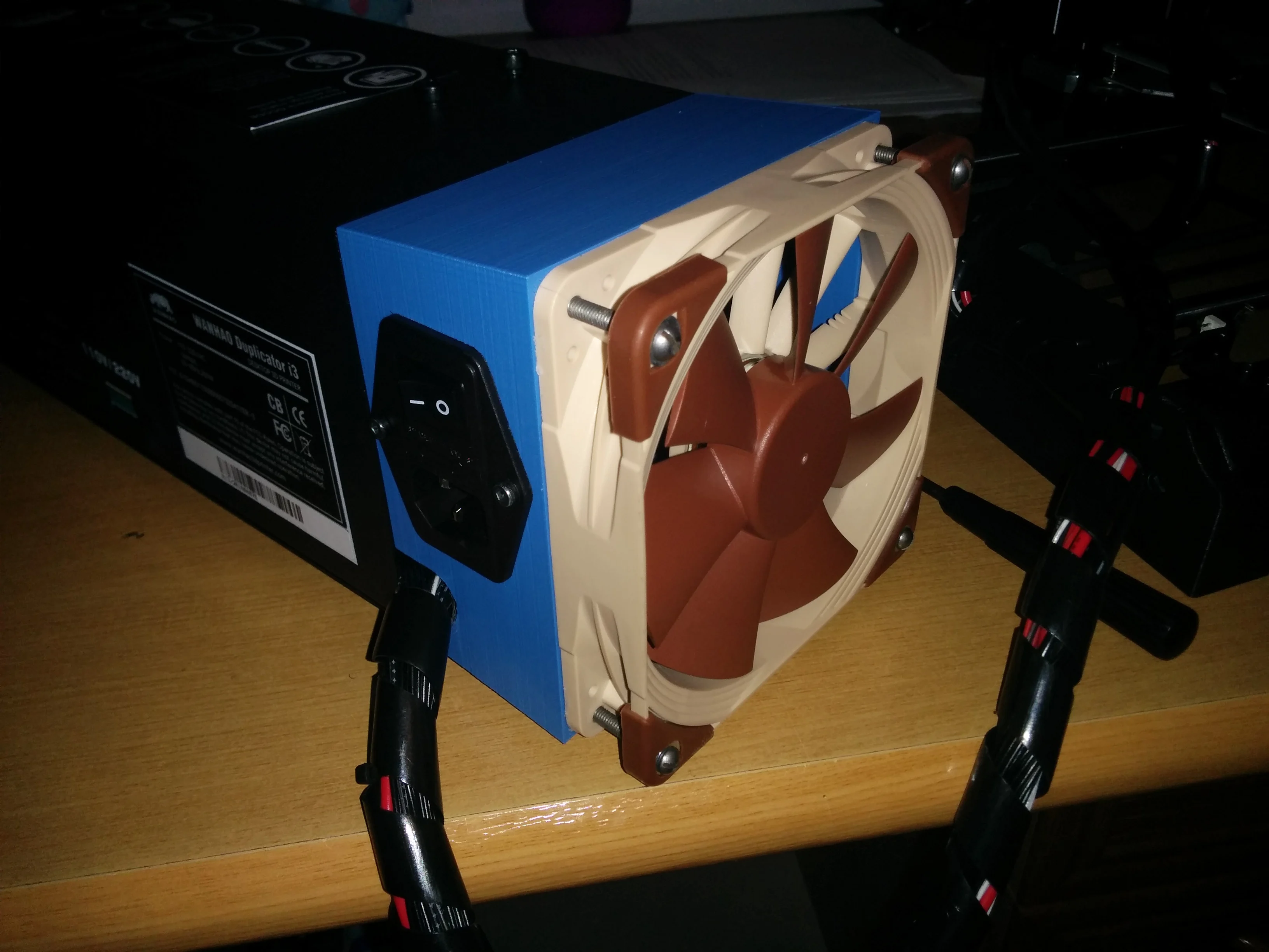 Wanhao Duplicator i3 120mm PSU Cover
