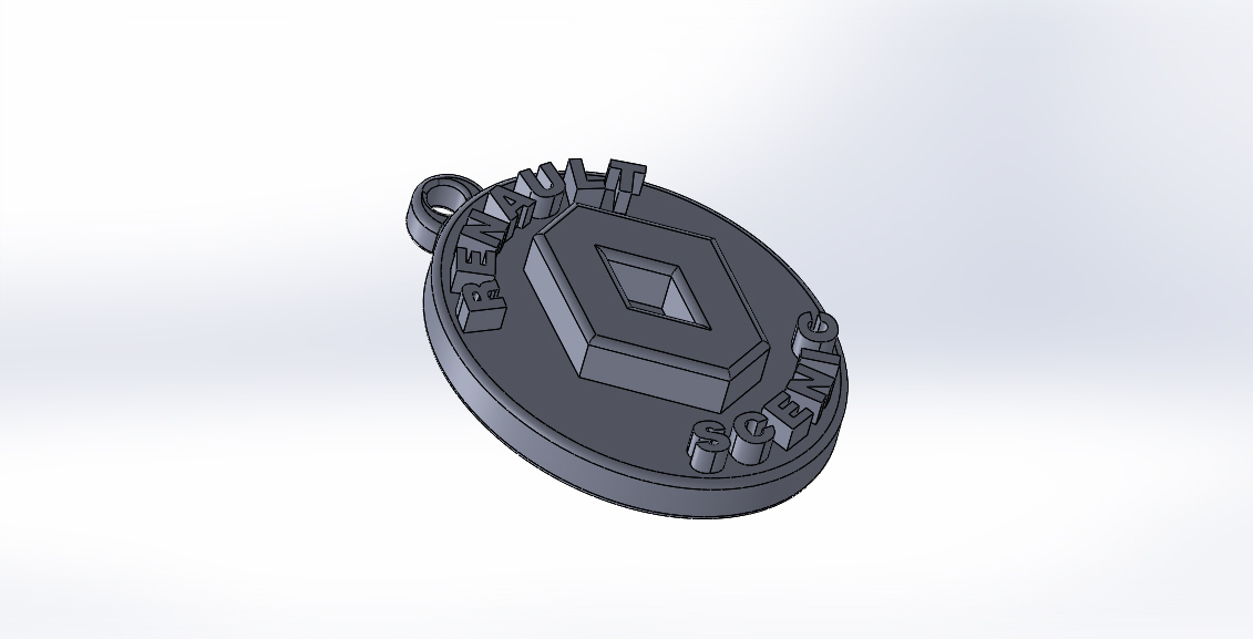 Renault Scenic keychain
