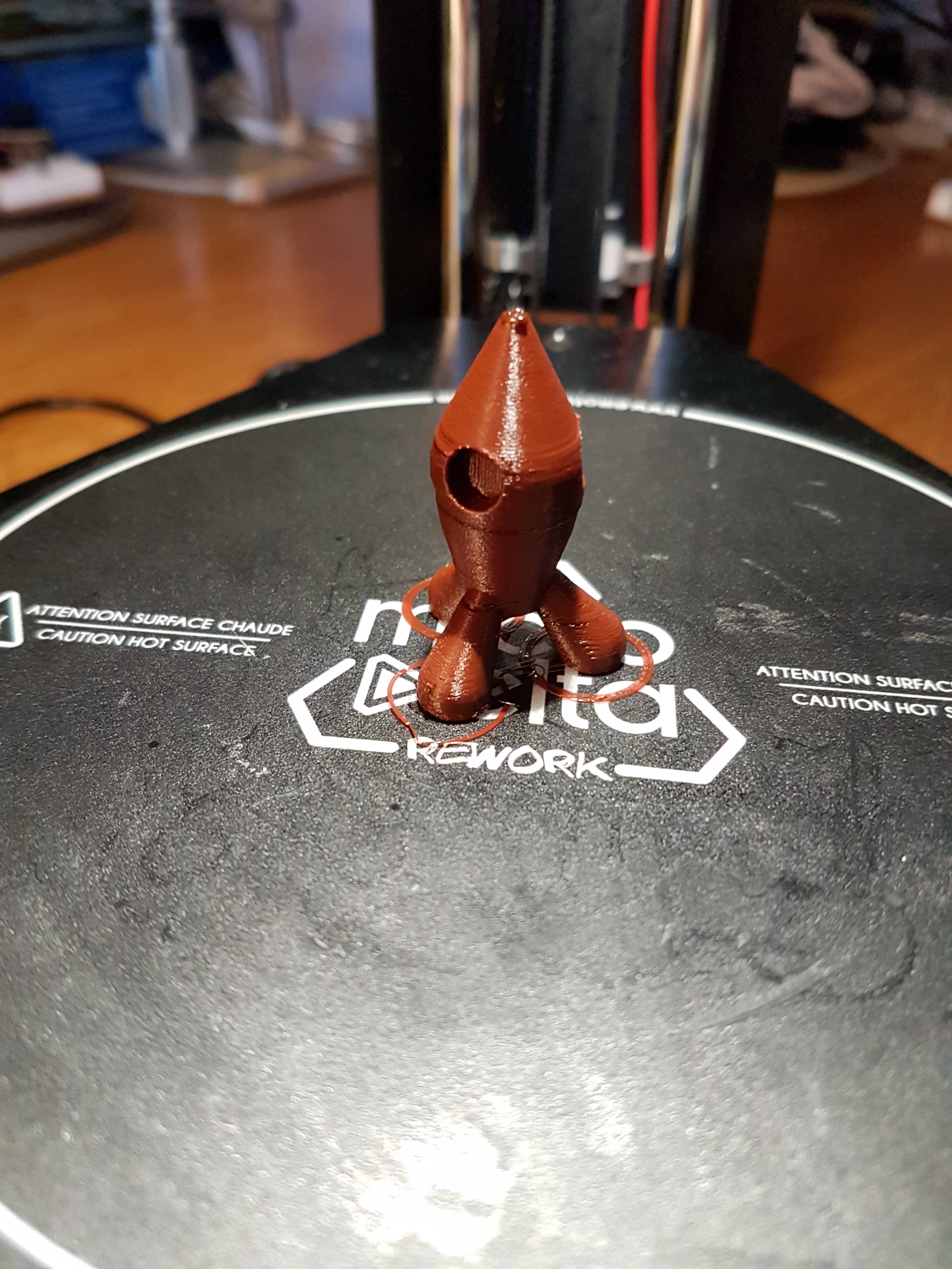 Cute little space rocket