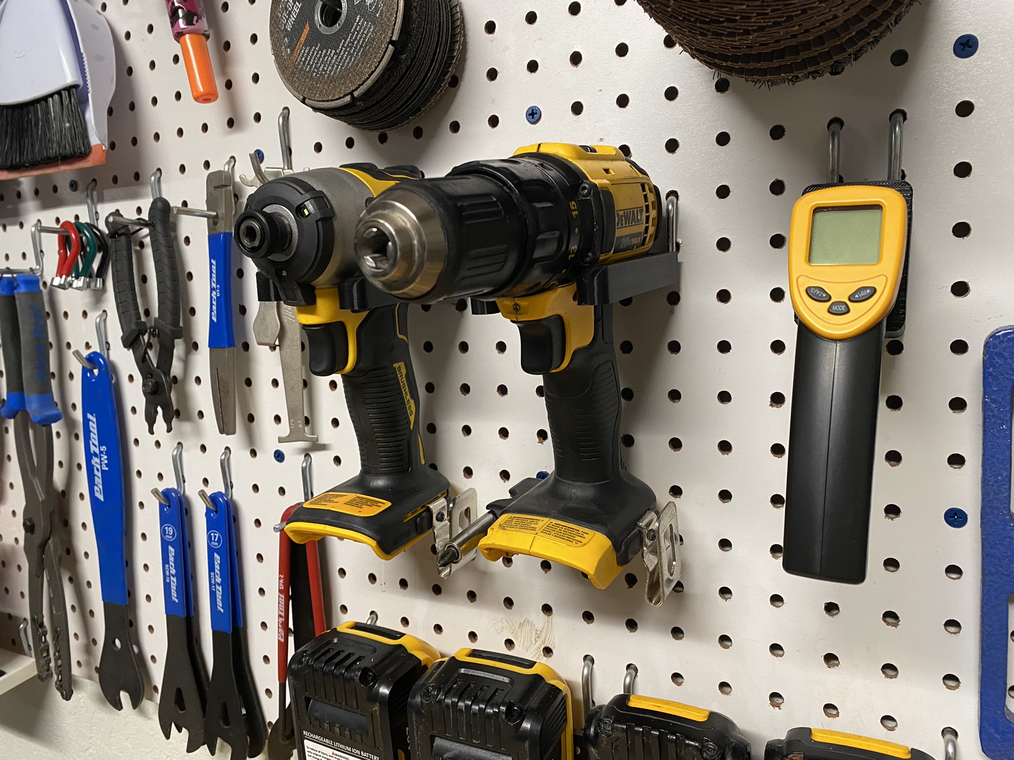 DeWalt Drill & Impact Pegboard NO SUPPORTS