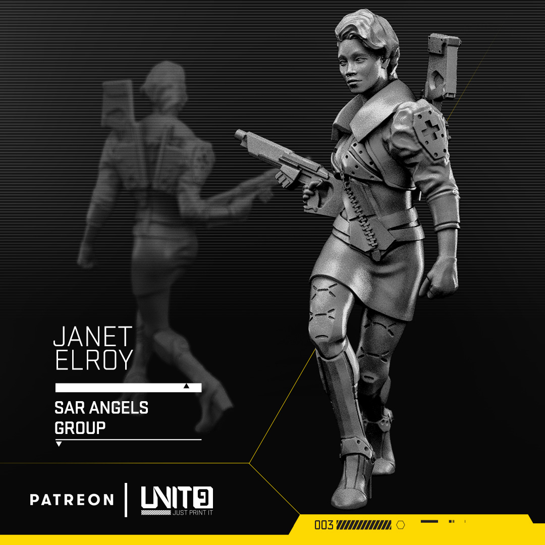 Janet Elroy - cyberpunk medic