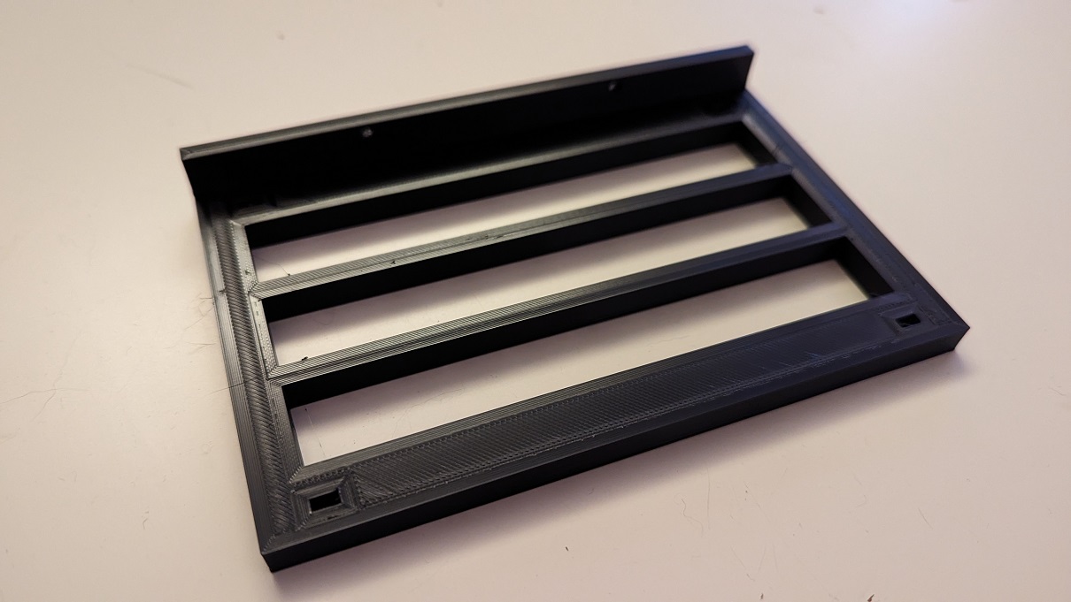 Power Adapter wall mount with ziptie holes