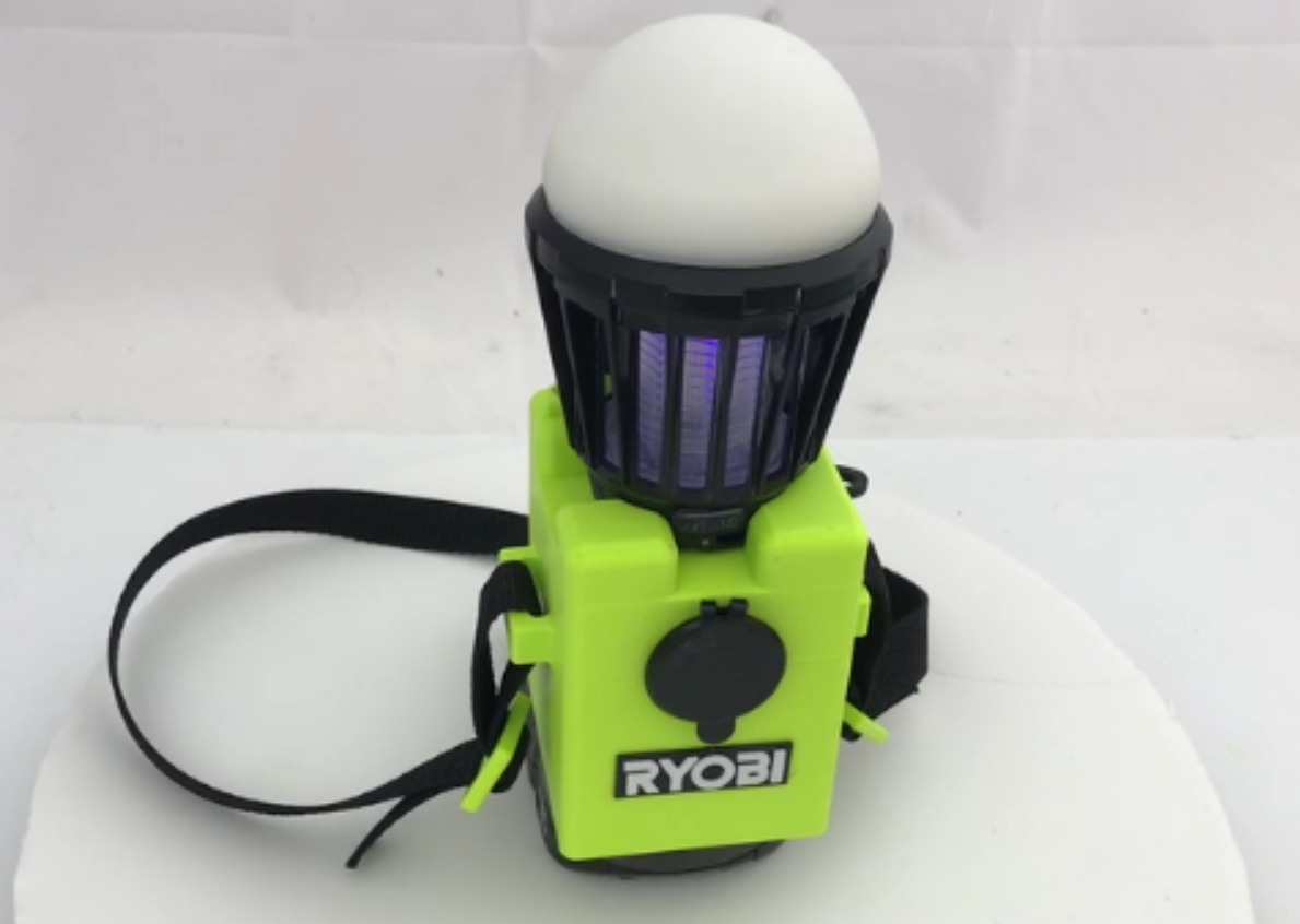RYOBI 18V Bug Zapper, LED Light, and  USB Charger