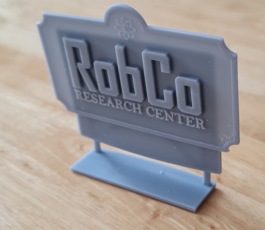 RobCo sign from Fallout Wastelands
