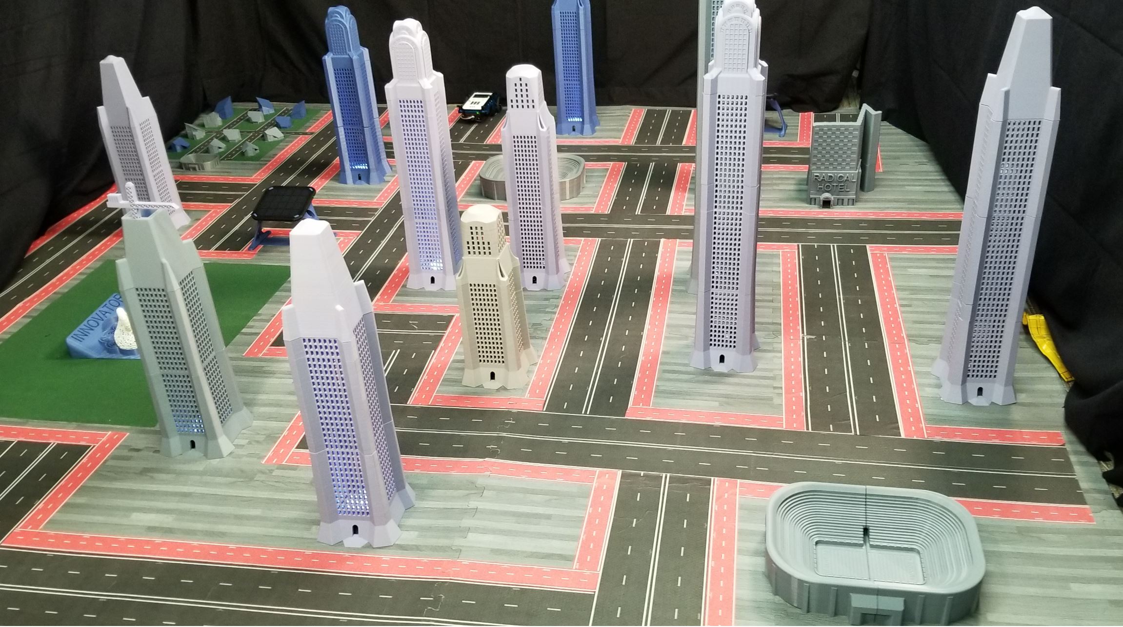 Math-hatten a 3D model city for STEM projects