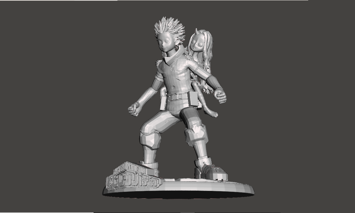 Deku (Izuku Midoriya) - One for All 100% - With Eri - Figure / Statue