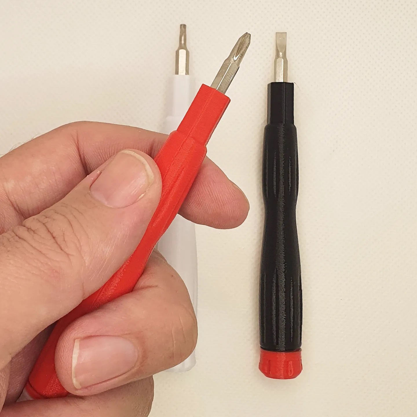 Precision Screwdriver for 4mm bits - print in place
