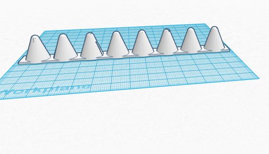 Short Neopixel spike strip