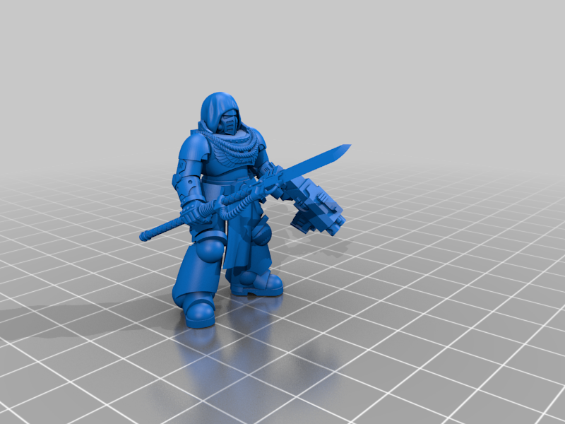 Knight Of Grey Halberd Storm Hammer War 40 K