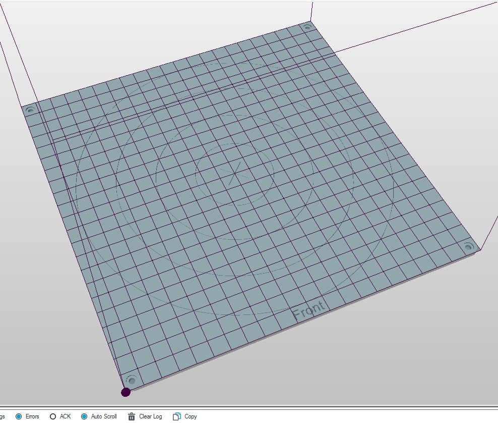 Repertier Host Anet A6/A8 Build Plate
