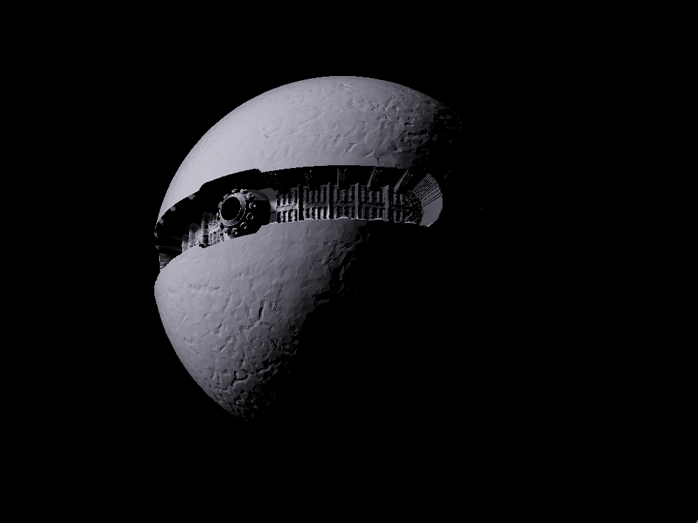 Starkiller Base scaled one in ten million