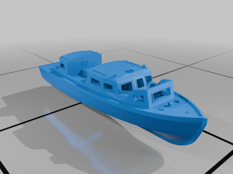Royal Navy 25ft Fast Motor Boat