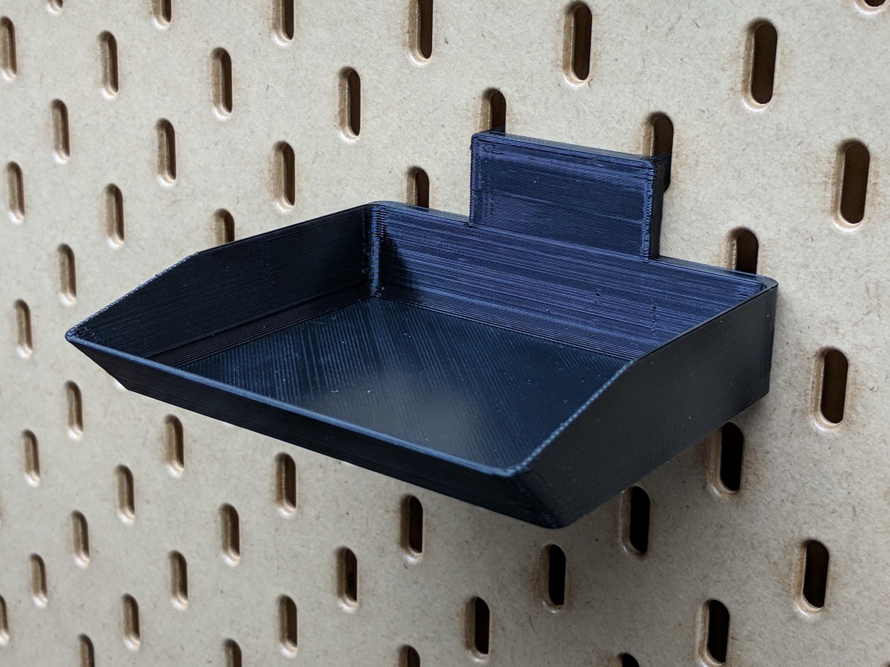 Tray for IKEA Skadis pegbard