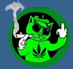 Catnip 420 Garden Stake