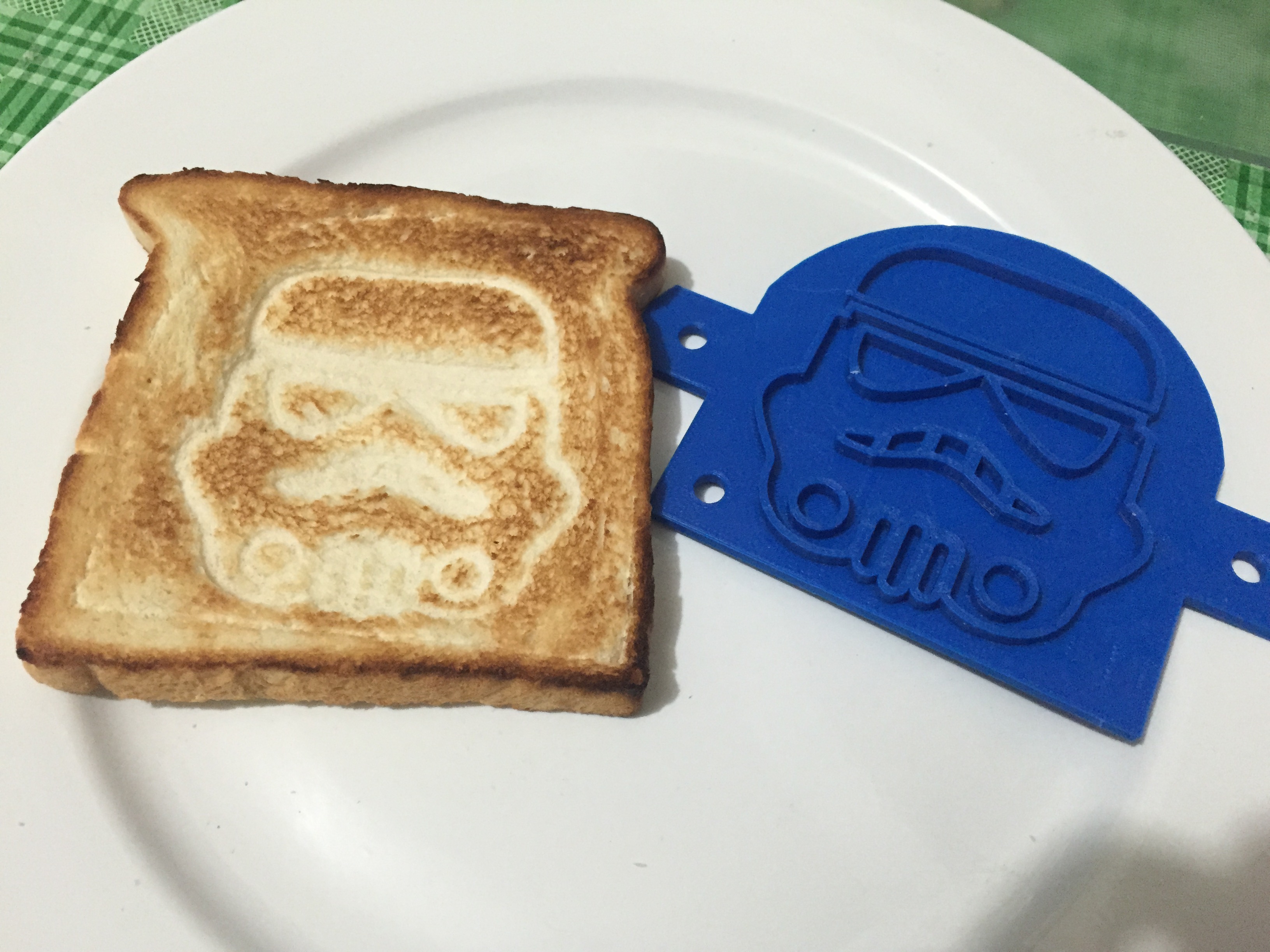 Storm Trooper Toast Press