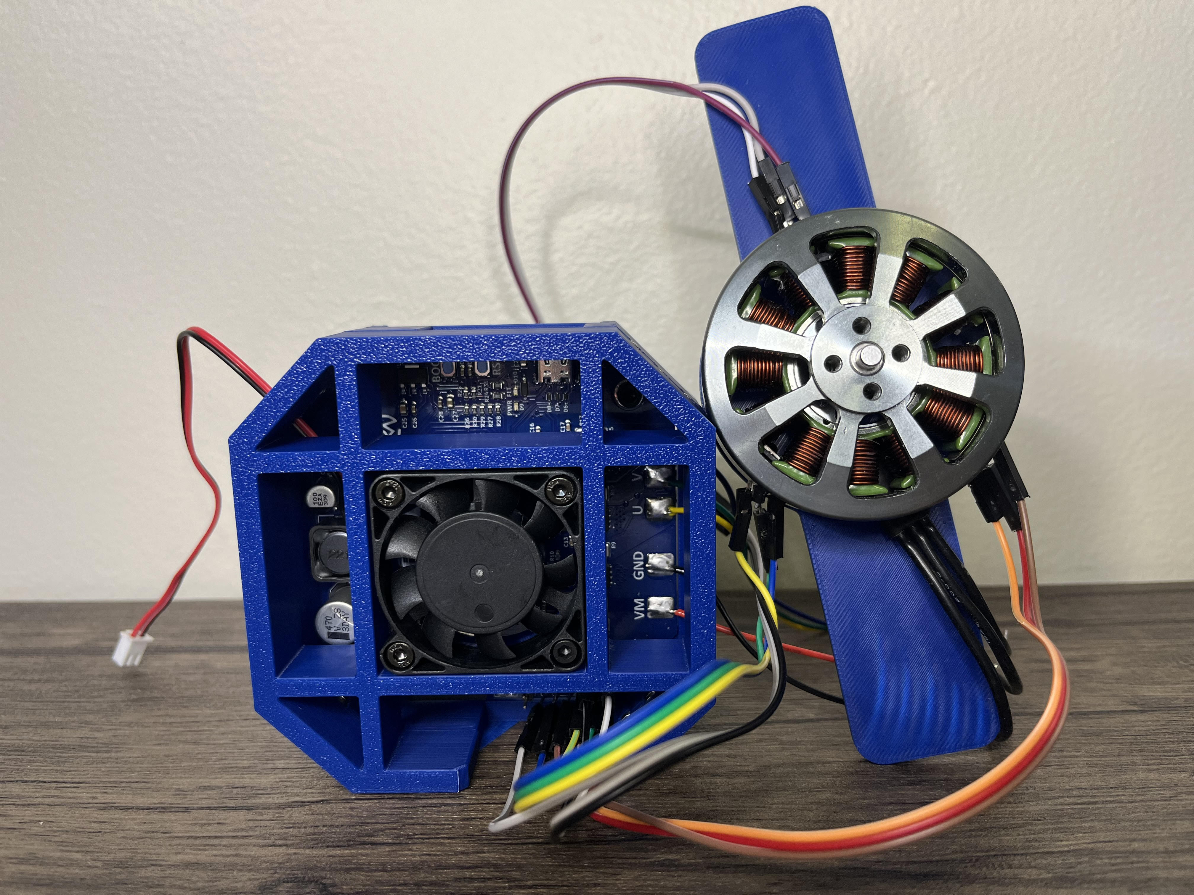 Wireless BLDC Motor Driver Using TMC6200 and ESP32S3! | ERAD