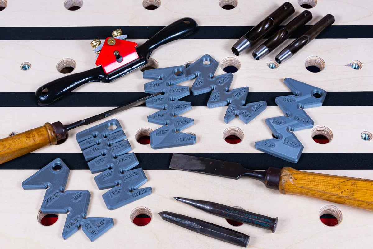 Bevel Angle Gauges for Sharpening