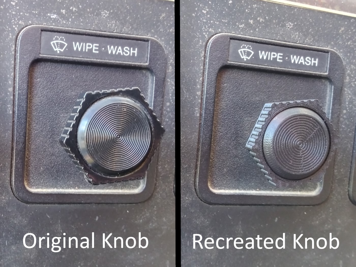 Ford 1989 f150 windsheild wiper replacement knob