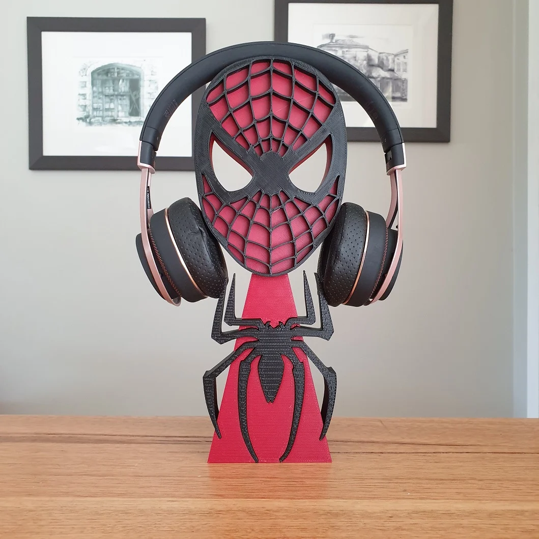 Spiderman Headphones Stand
