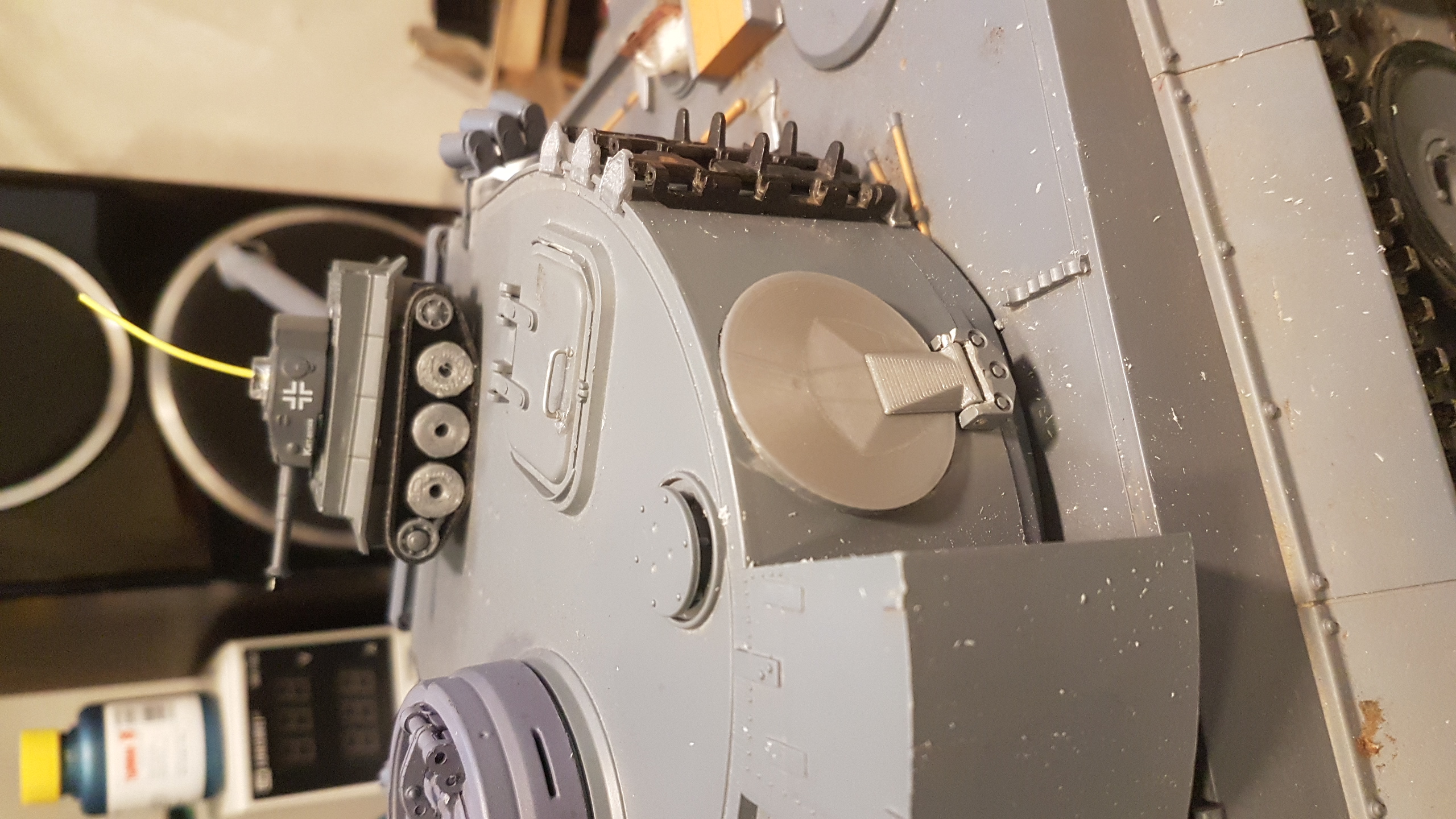 Heng long tiger 1 3818 turret escape hatch