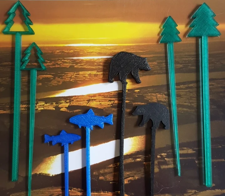 Great Outdoors Swizzle Sticks and Picks