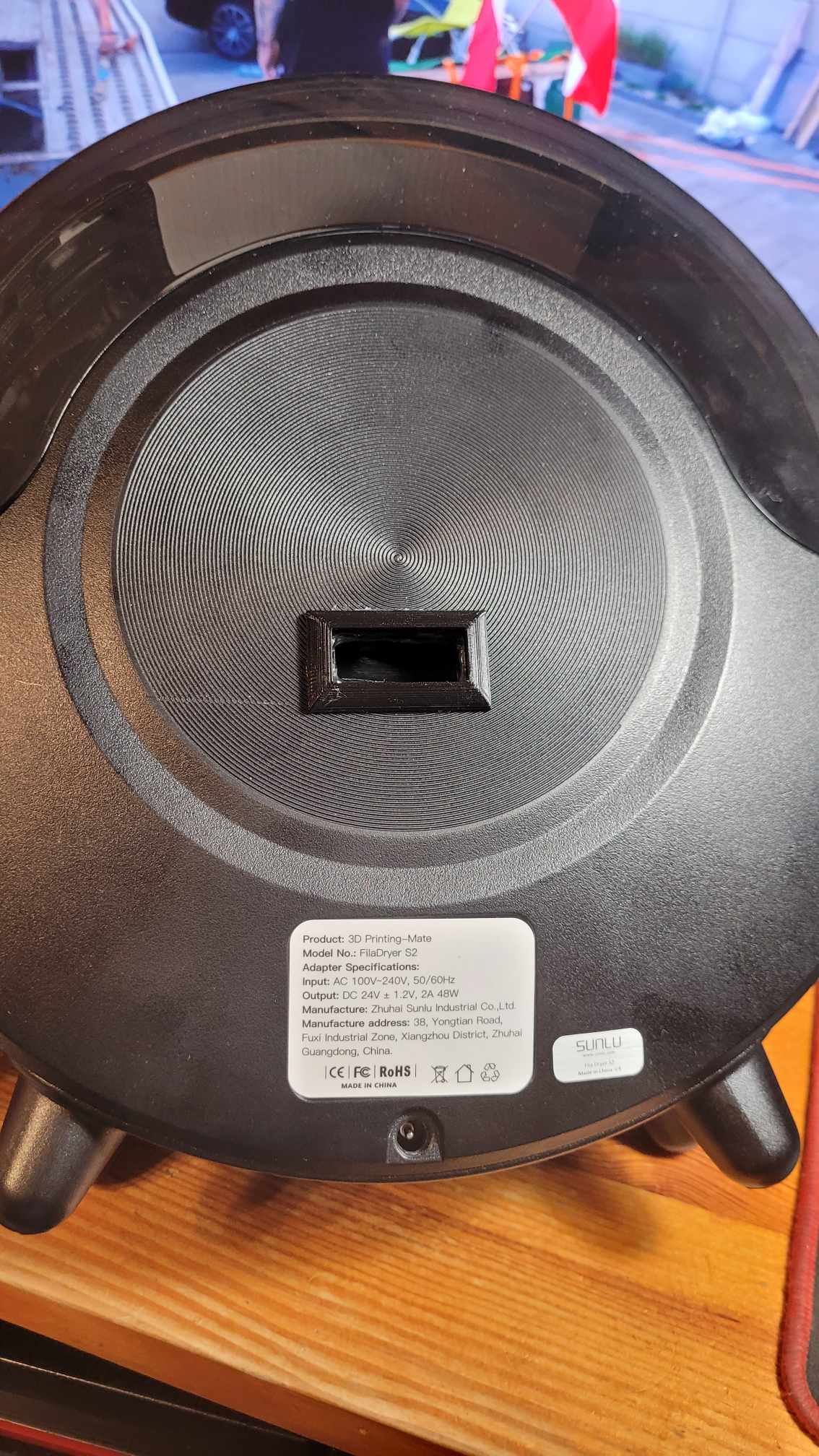 Sunlu FilaDryer S2 fan mod
