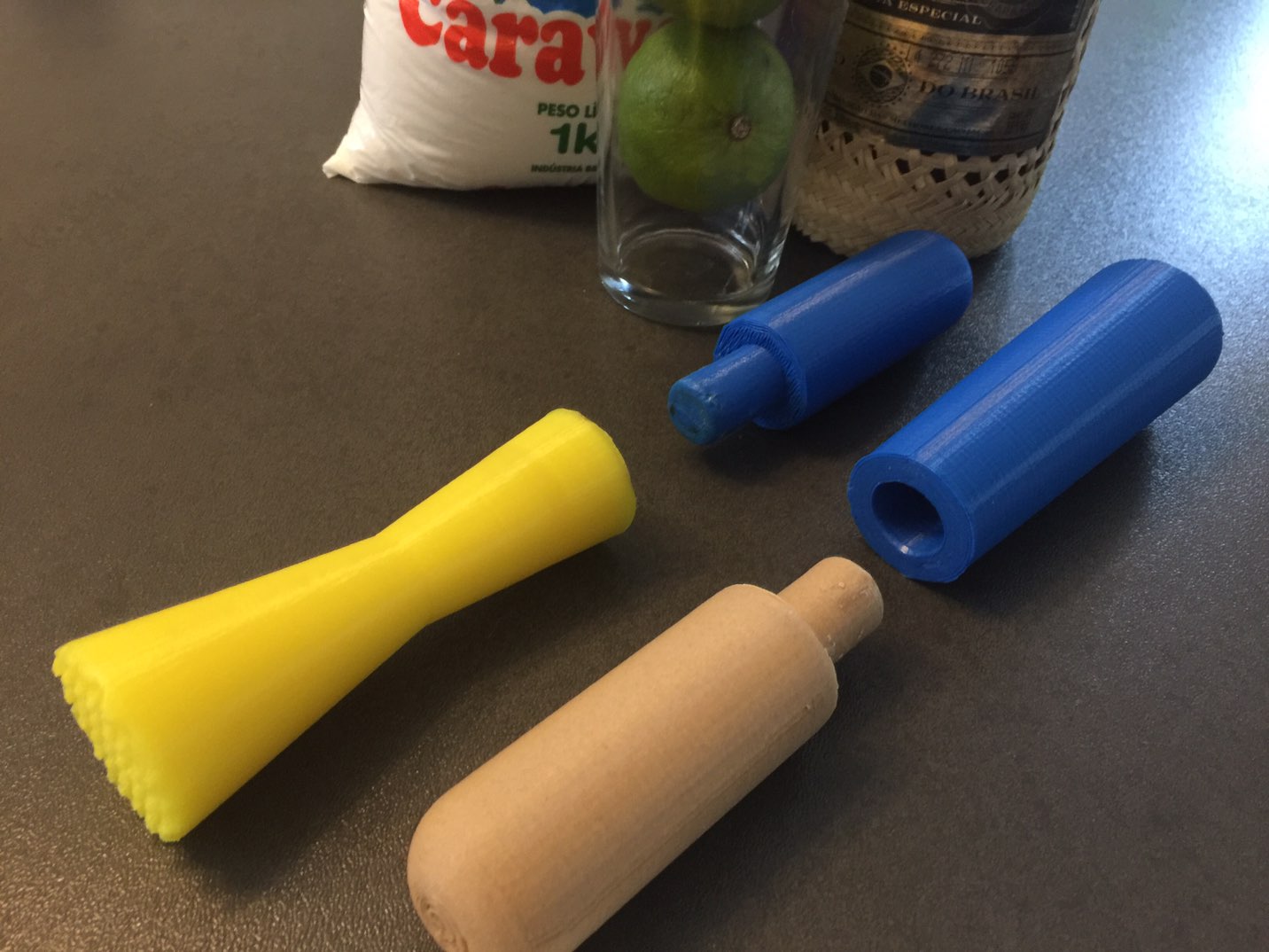 Lime Pestle : Pilon à citron vert pour caipirinha, mojito, puch, ti-puch...et cocktail avec du citron