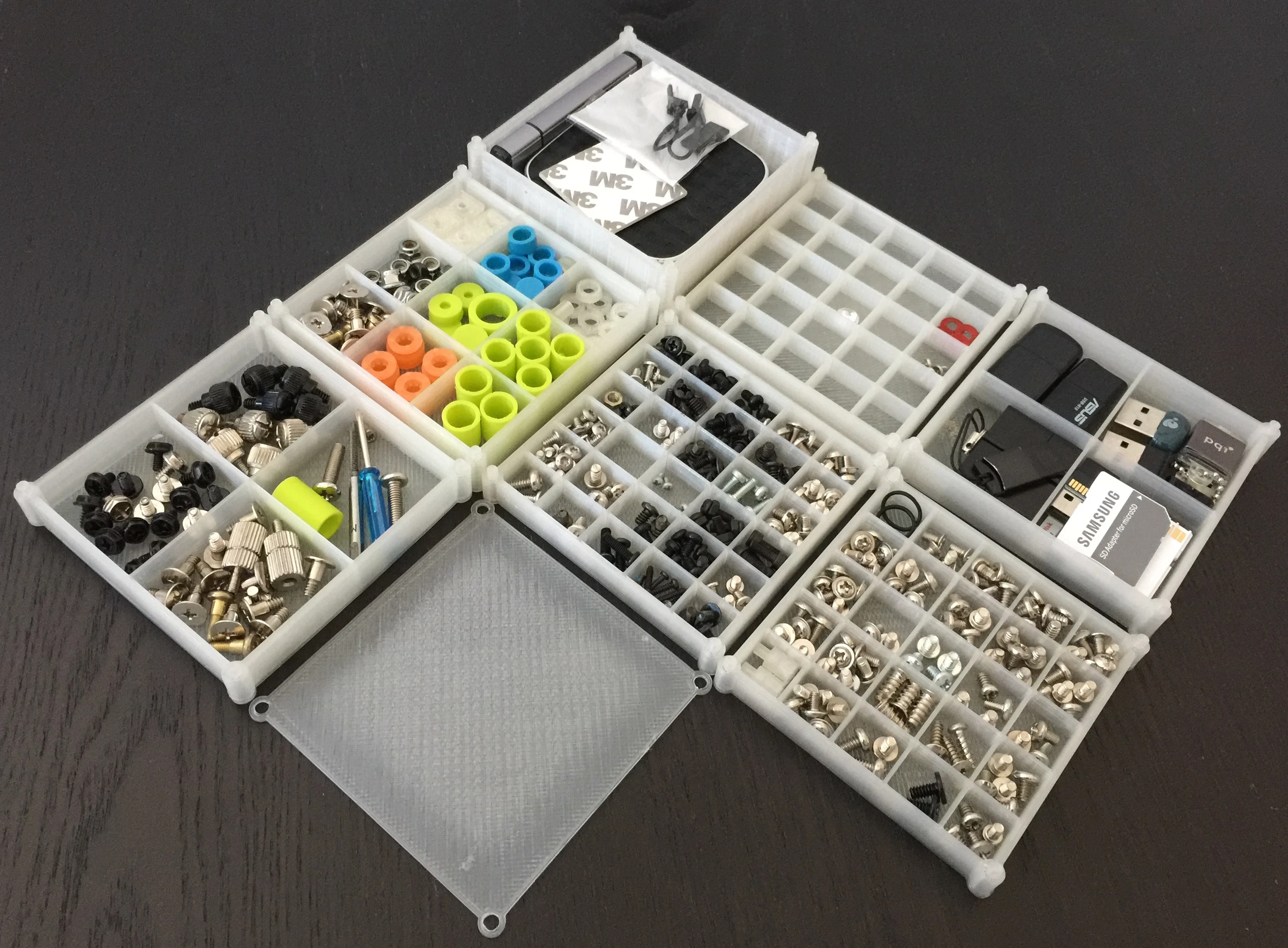 STACKABLE BINS ORGANIZER MINI