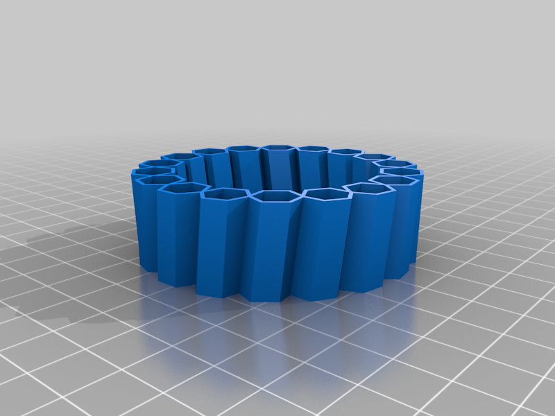 Pen holder for 18 Stabilo felt-tip pens