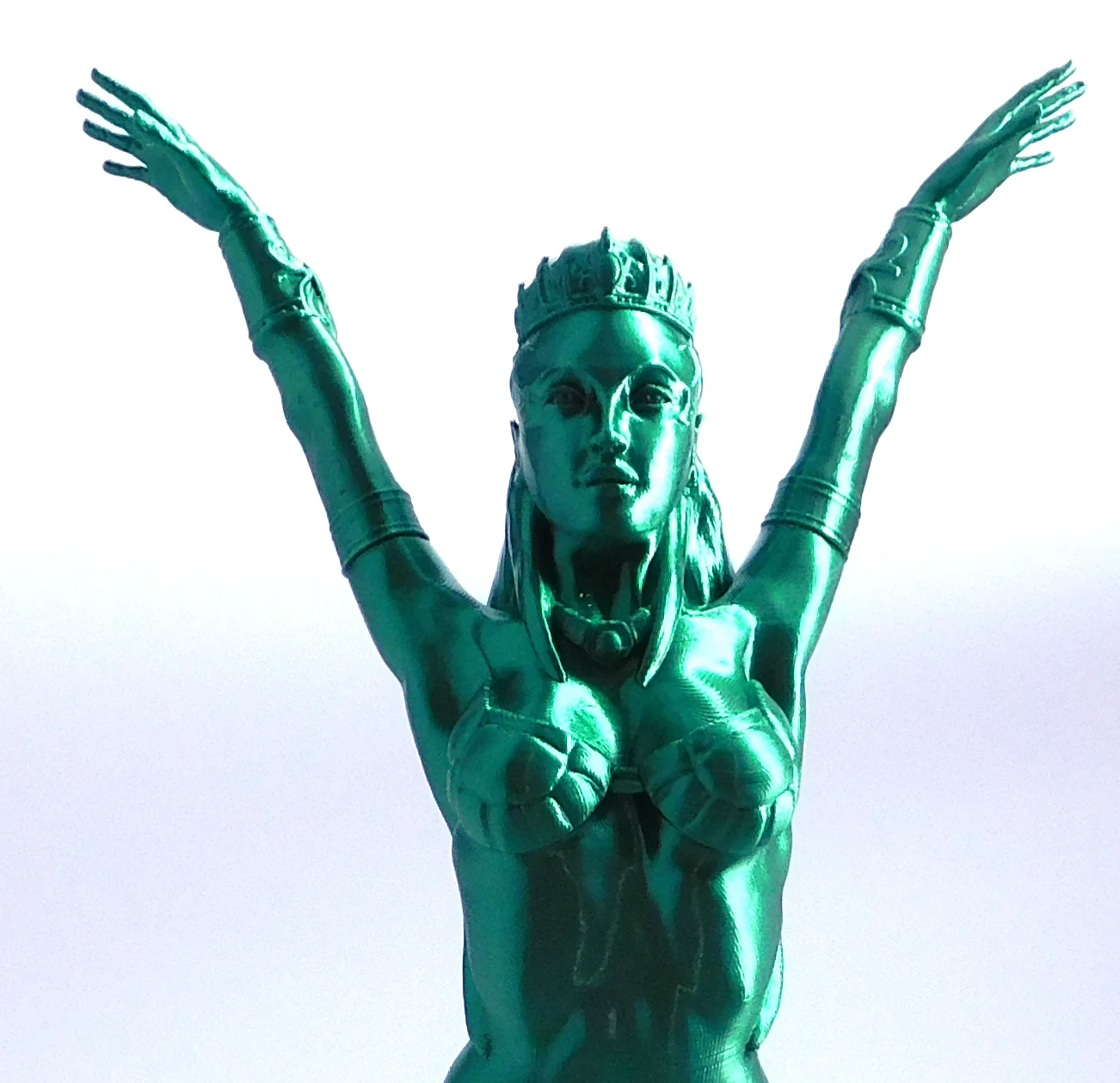 Sorceress: Spellcaster (assembly - large scale printing)