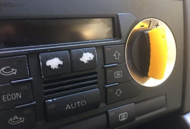 Audi A3, A4, A6 air conditioning buton replacement