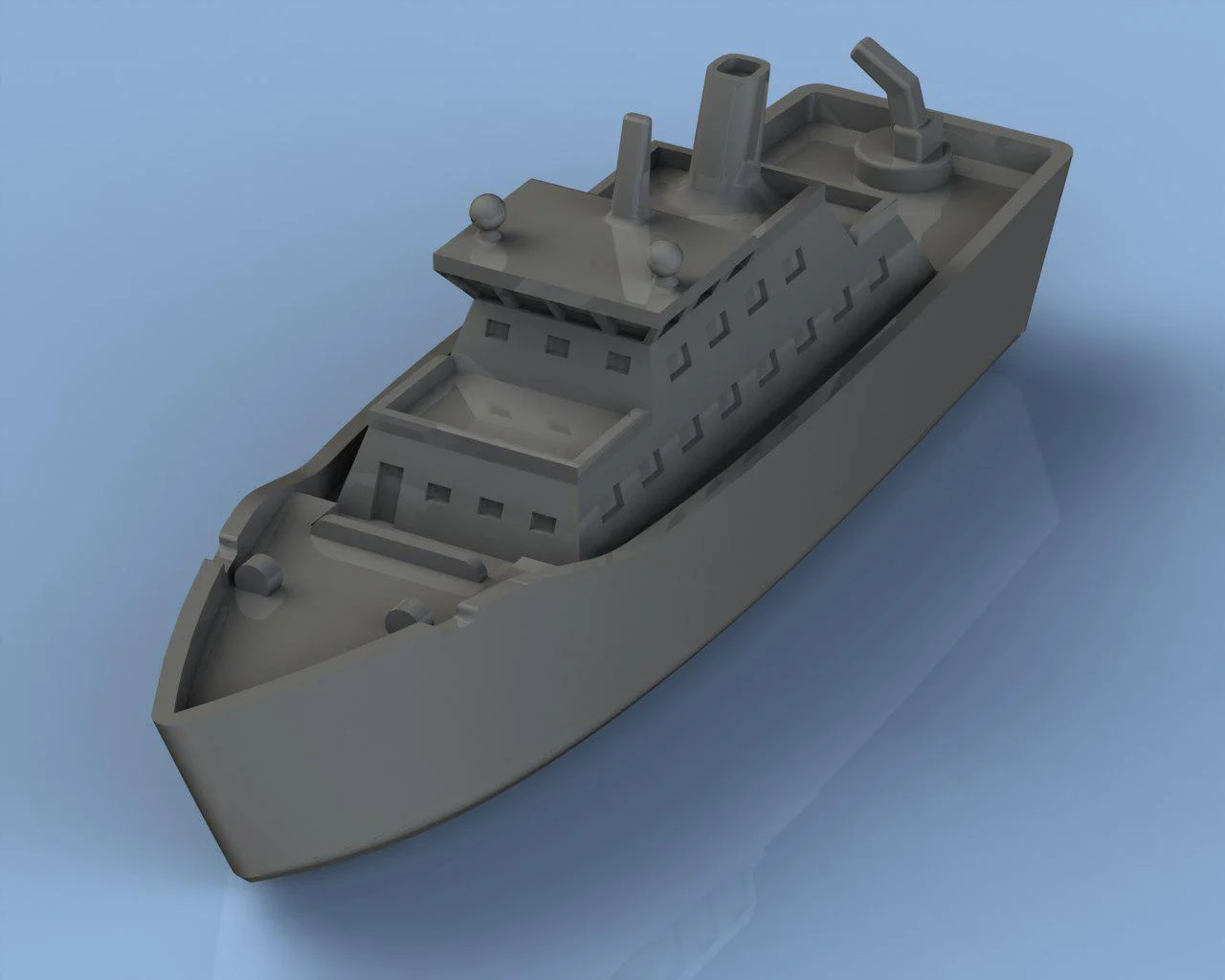 Bathtub Exploration Ship
