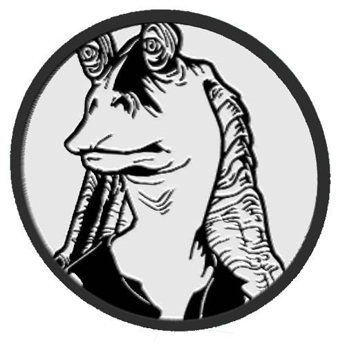 jar jar binks coasters