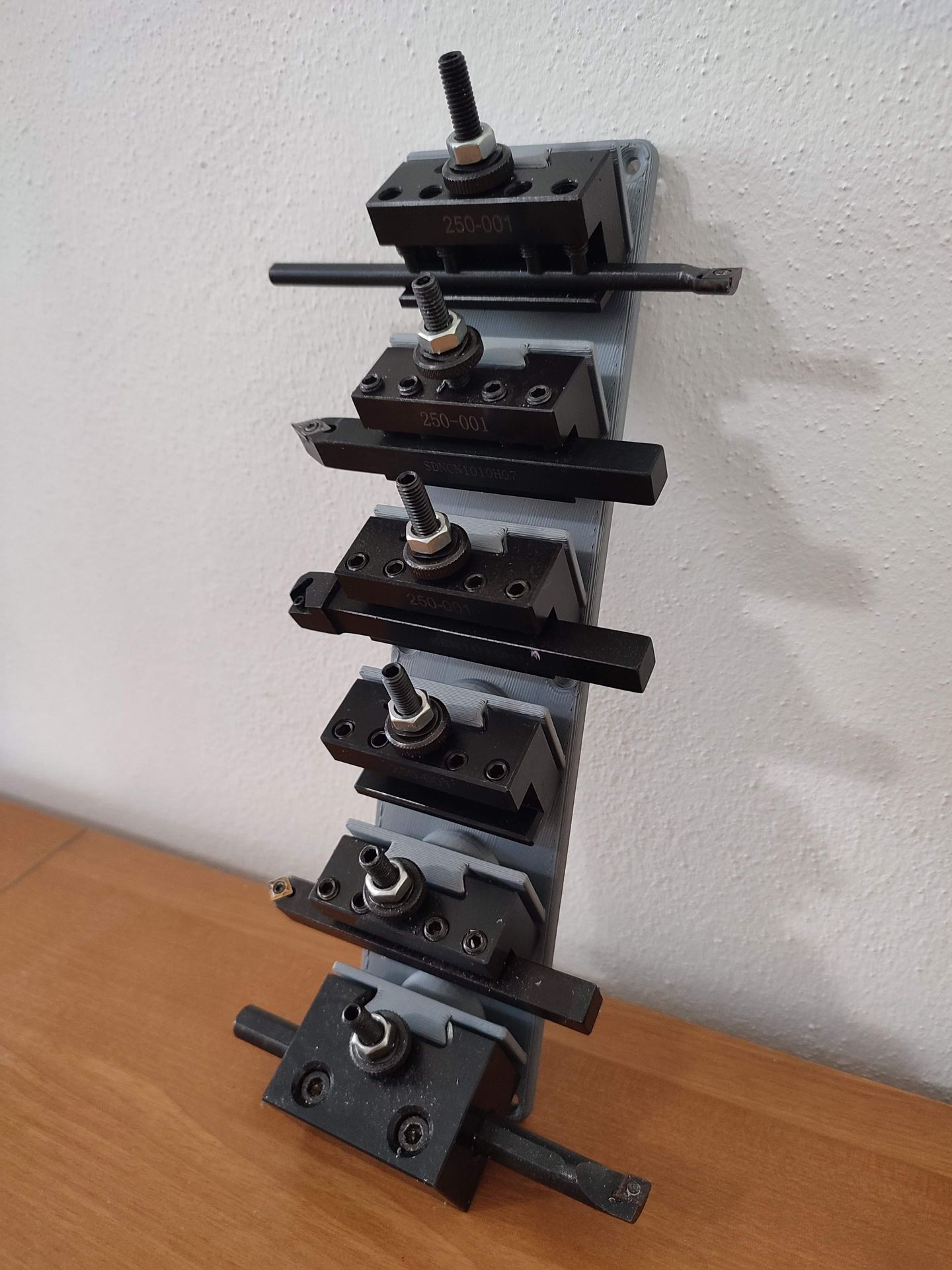 Support for 0XA type tool holder