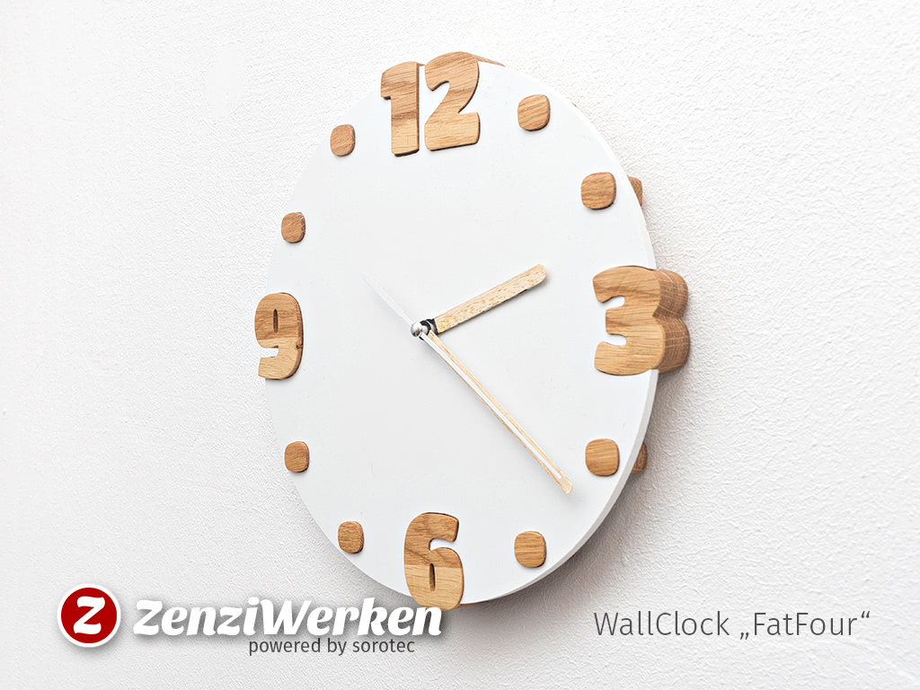 WallClock "FatFour" cnc