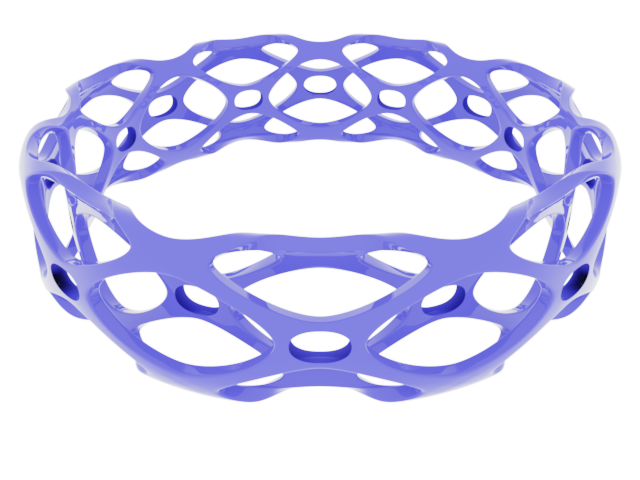 Subdivision Bangle Bracelet