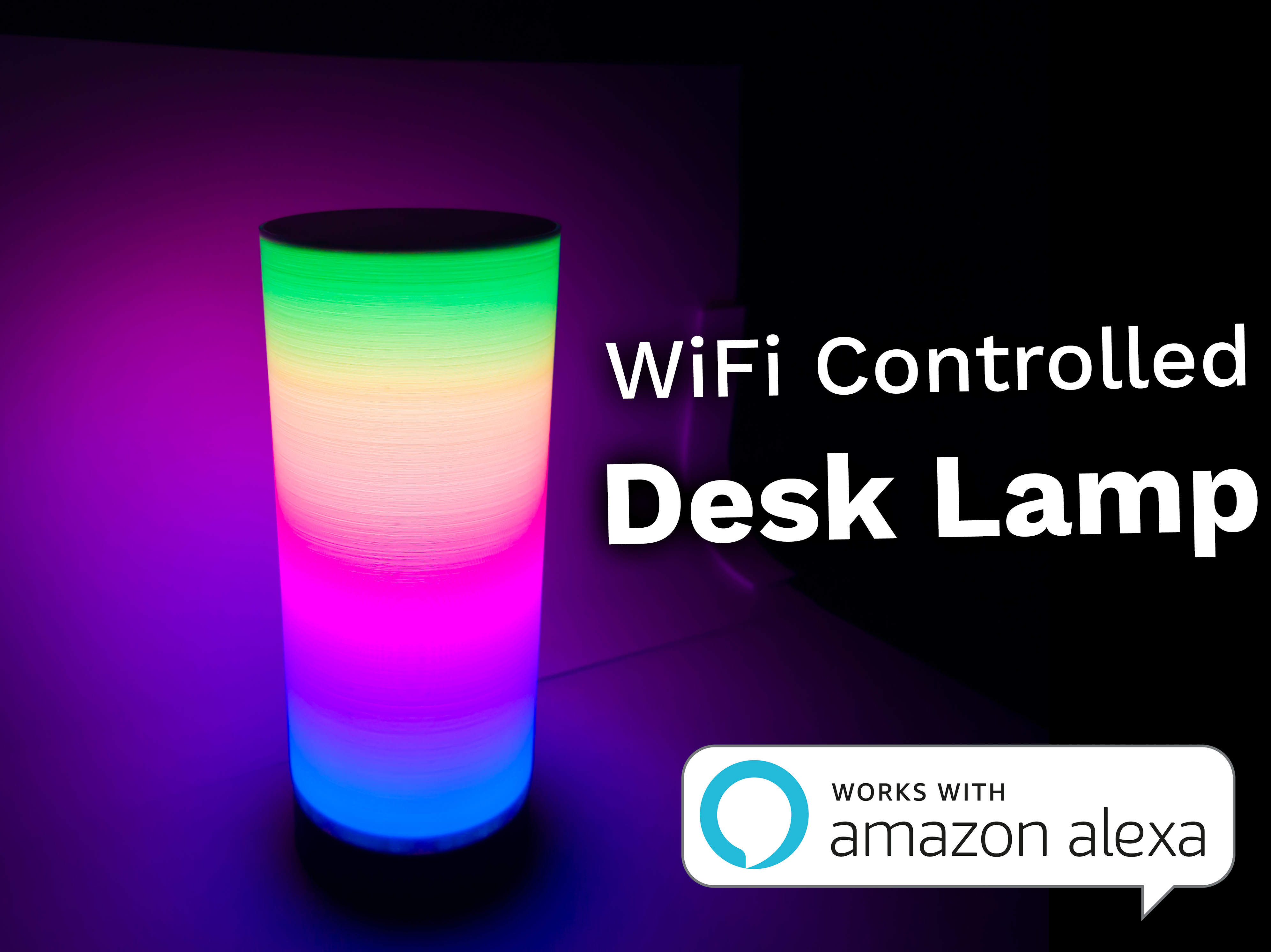 WiFi Controlled Desk Lamp