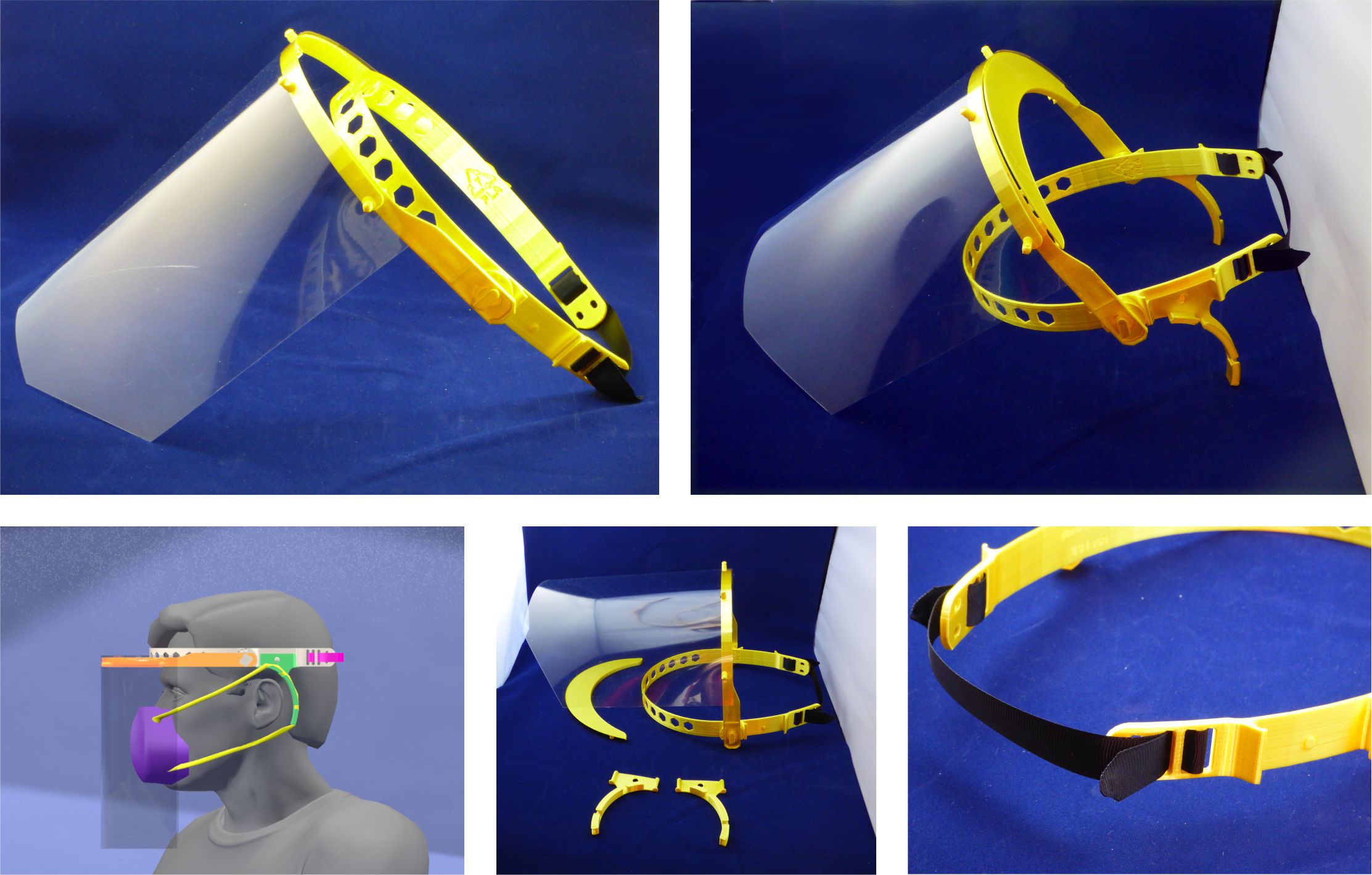 Advanced Face Shield Op-194 - Máscara protección facial COVID-19