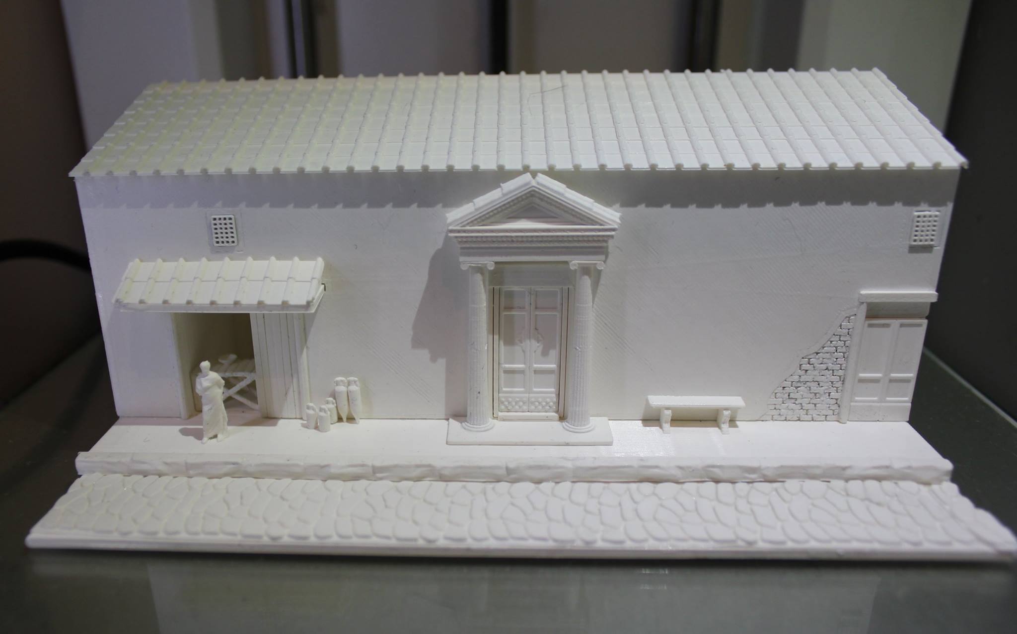 Roman Street Diorama