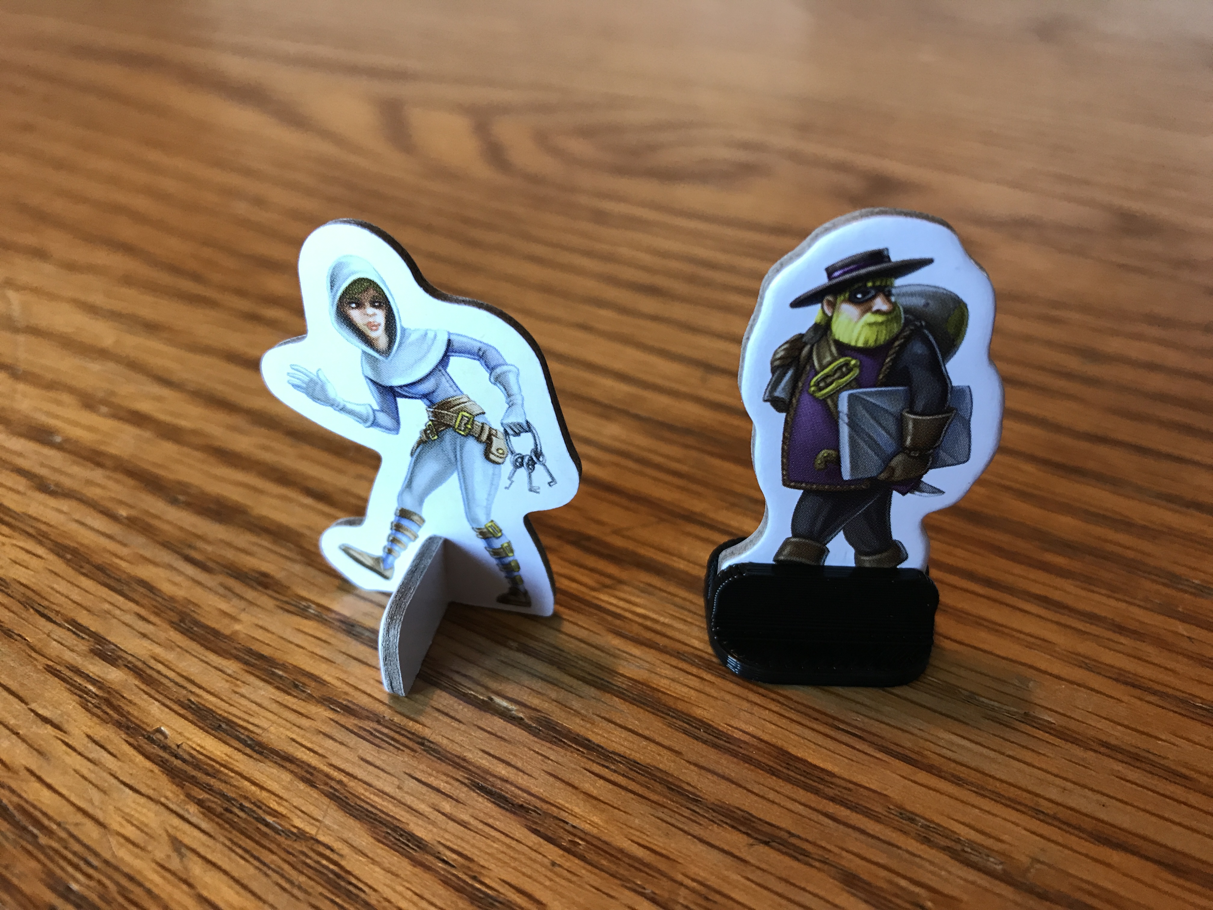 10 Minute Heist Player stand