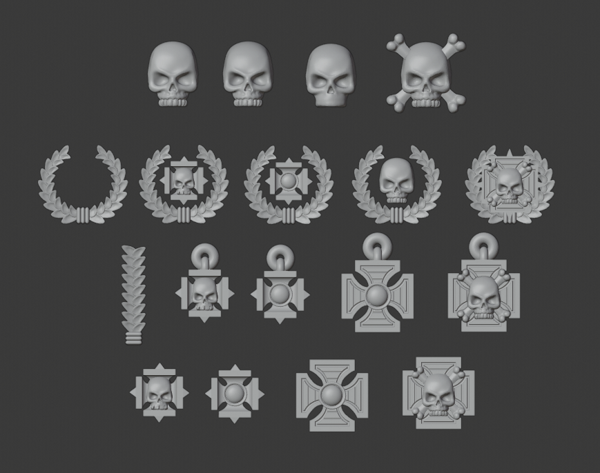 Space Mairine Veteran Iconography