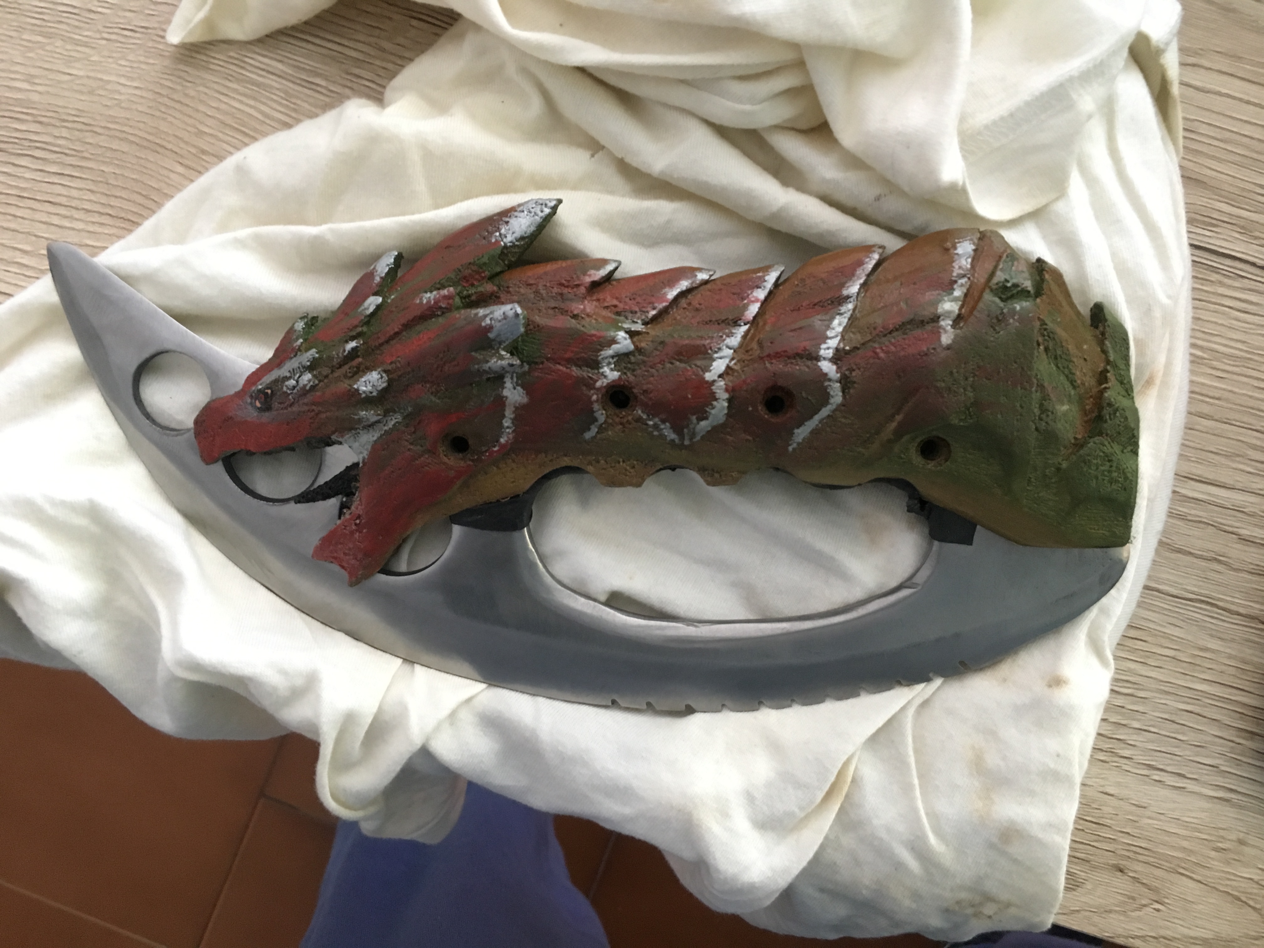 manico per una riproduzine coltello Monster Hunter