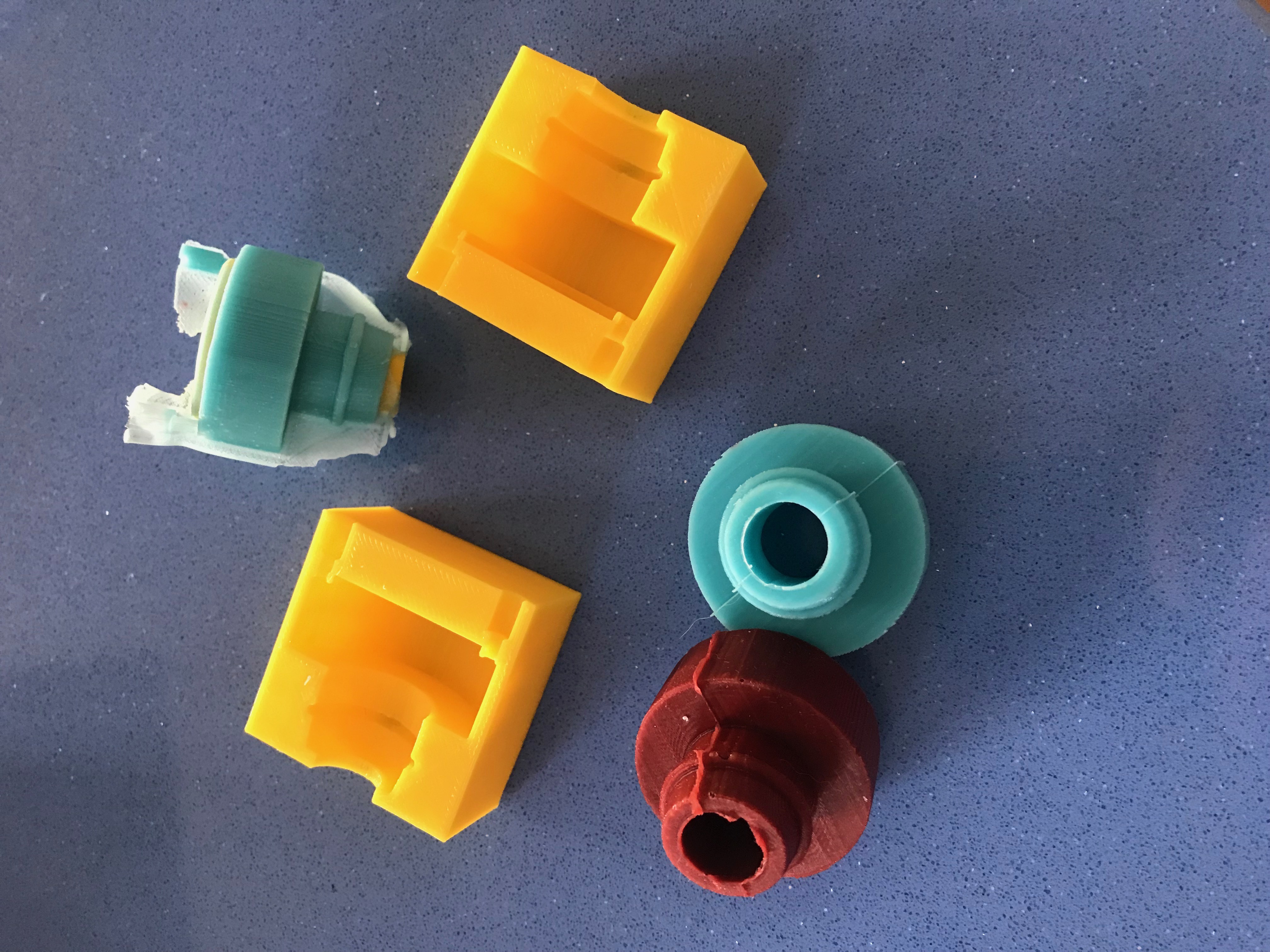 Boot mold for Solenoid actuated slide rack lift